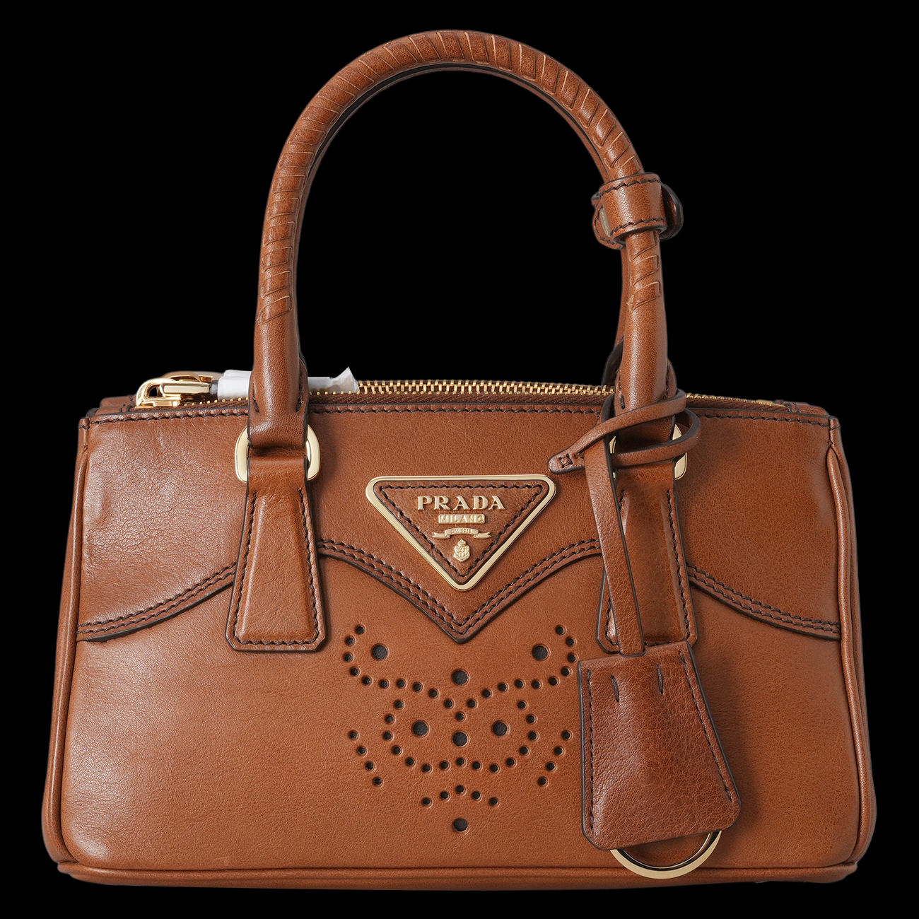PRADA(USED)프라다 1BA916 시즌 갤러리아 가죽 미니백