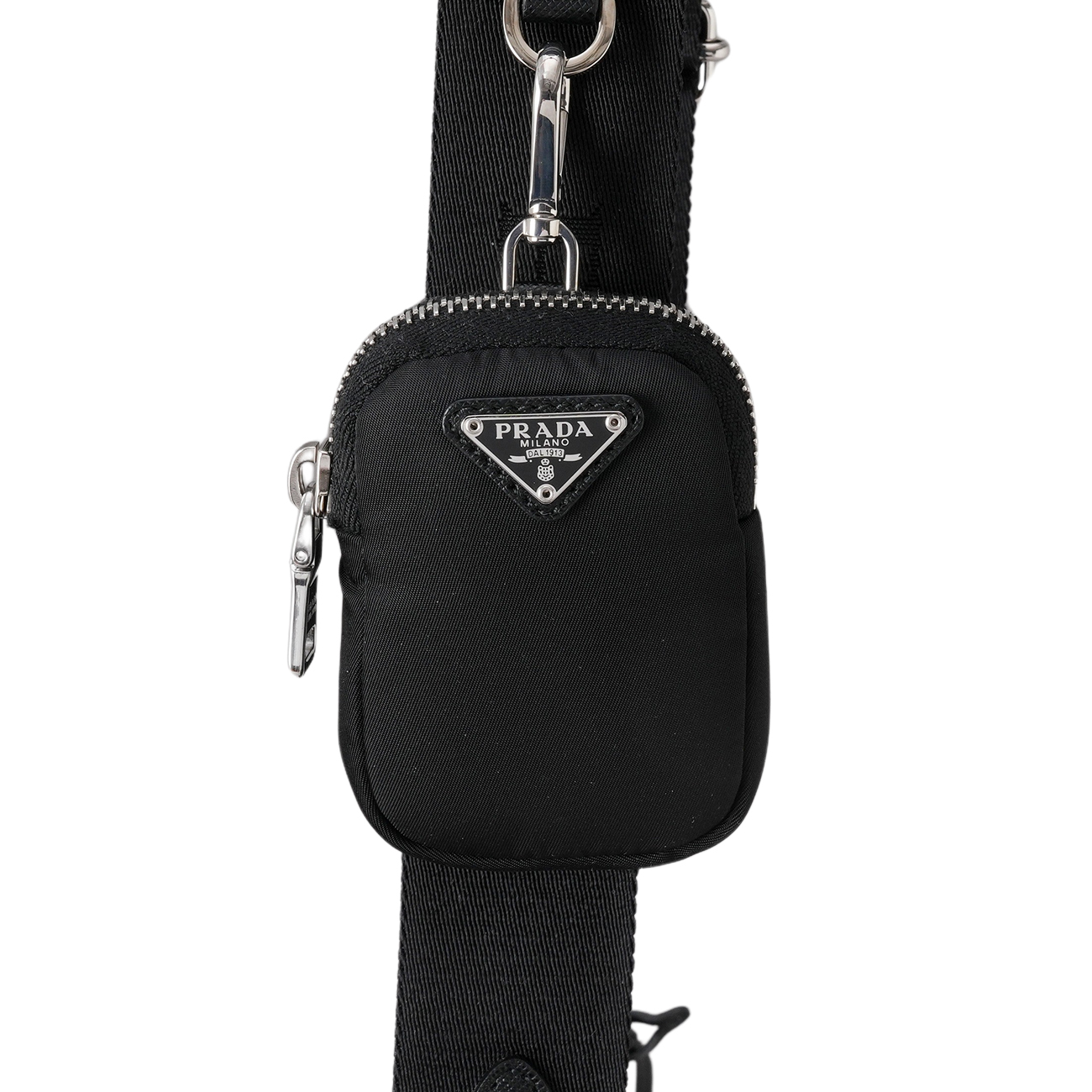PRADA(USED)프라다 리나일론 호보백 블랙