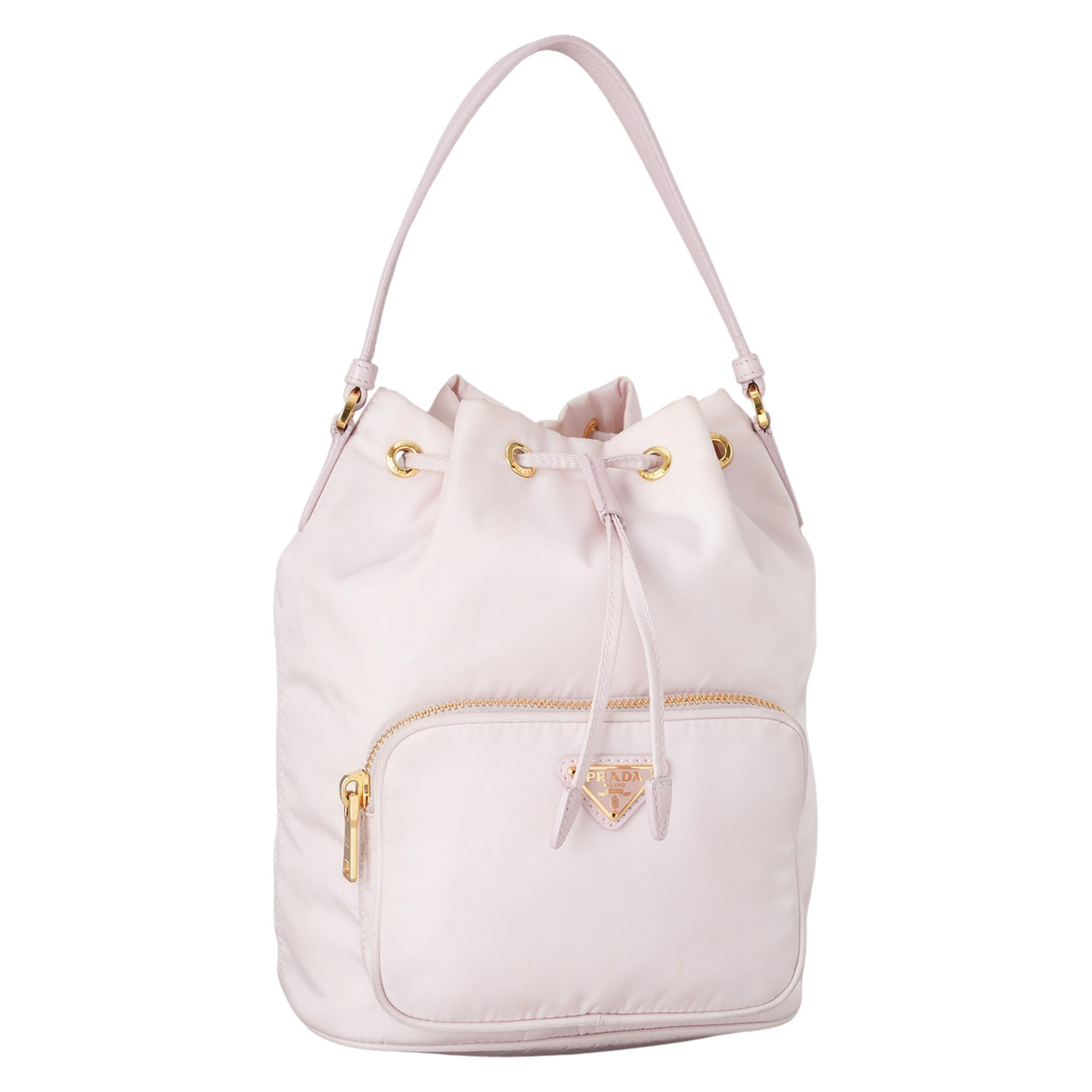PRADA(USED)프라다 리나일론 버킷백