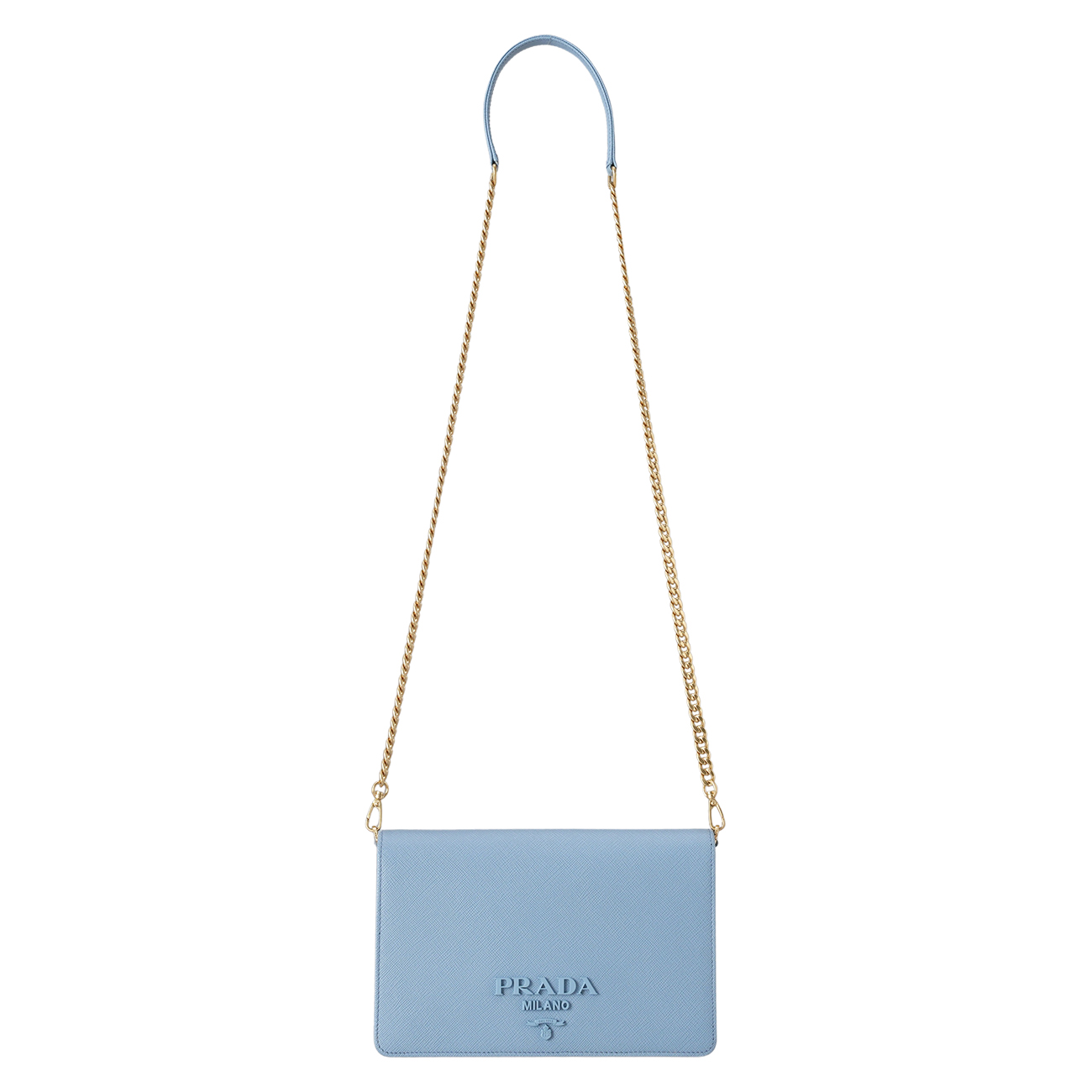 PRADA(USED)프라다 사피아노 모노크롬 체인백