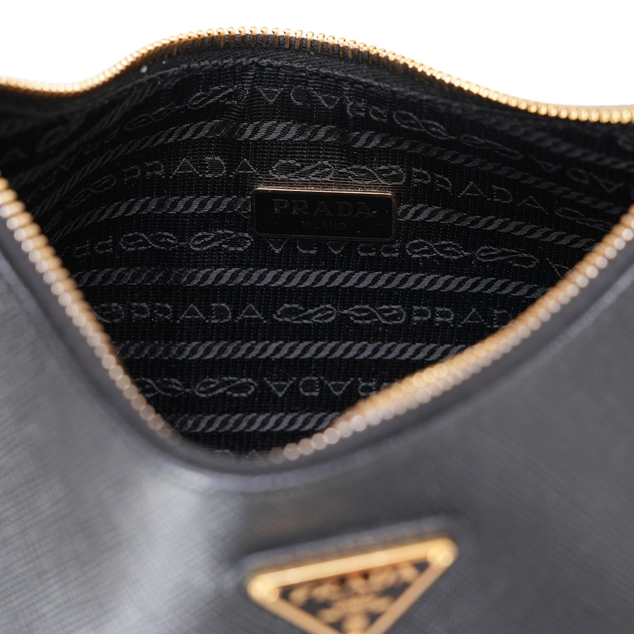 PRADA(USED)프라다 1BH204 사피아노 체인 호보백