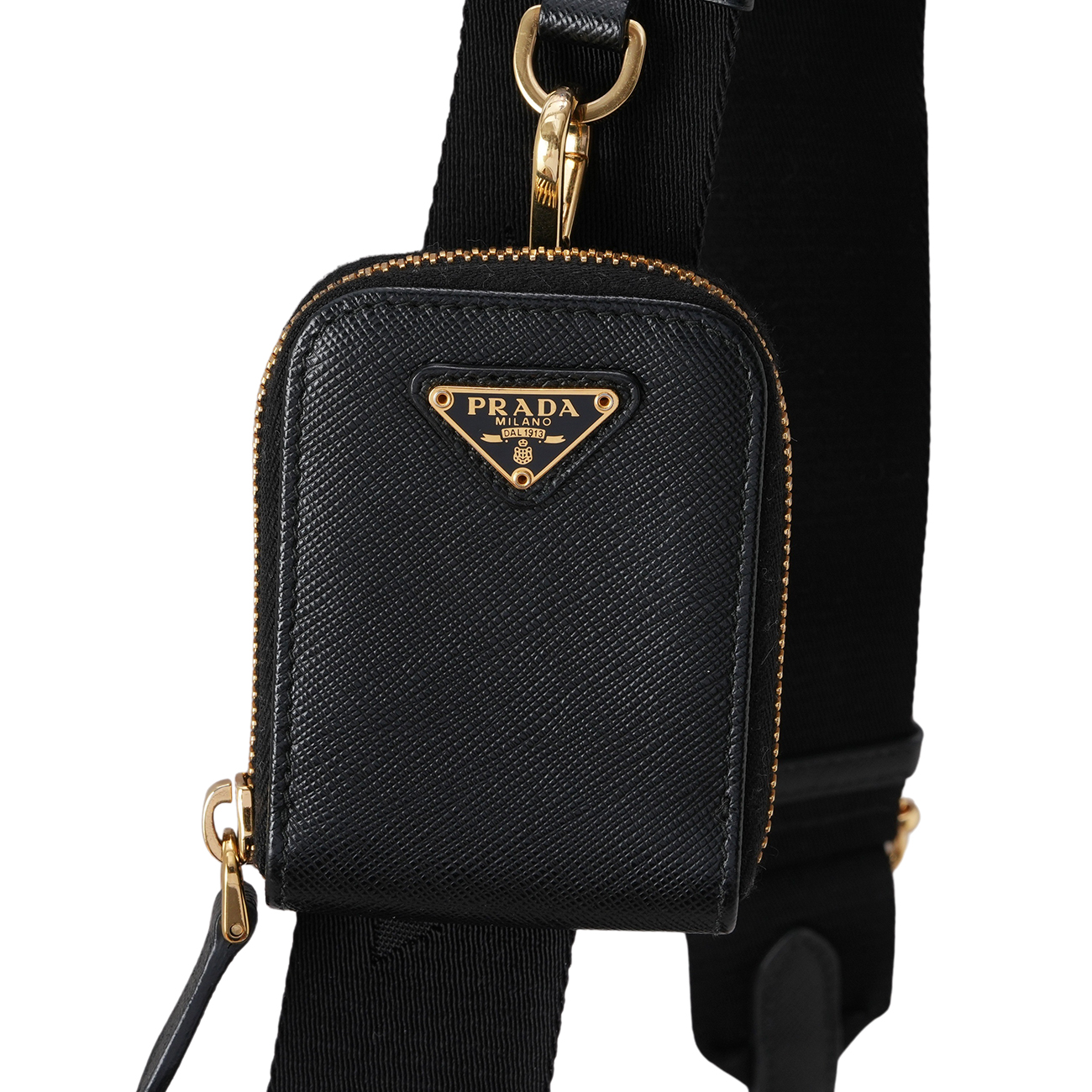 PRADA(USED)프라다 1BH204 사피아노 체인 호보백