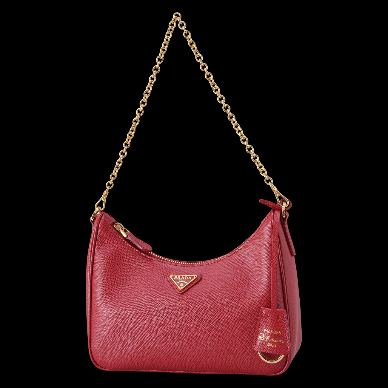 PRADA(USED)프라다 1BH204 사피아노 리에디션 호보백