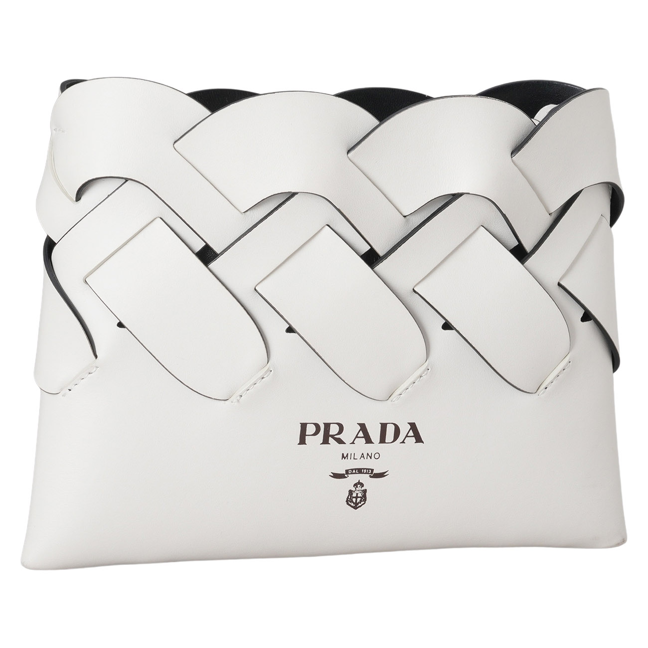PRADA(USED)프라다 우븐 숄더백