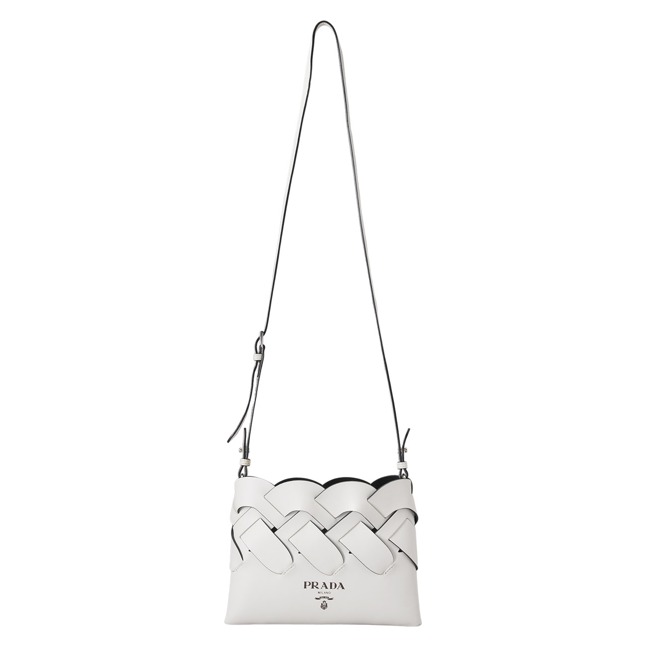 PRADA(USED)프라다 우븐 숄더백