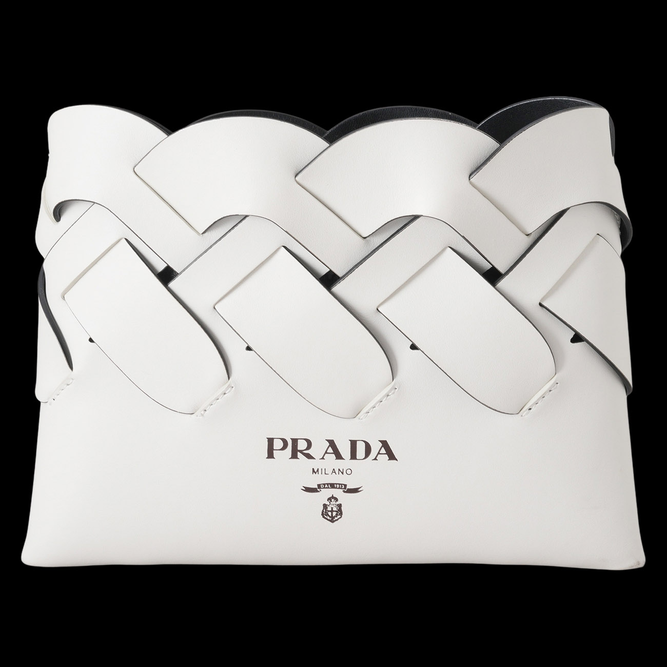 PRADA(USED)프라다 우븐 숄더백