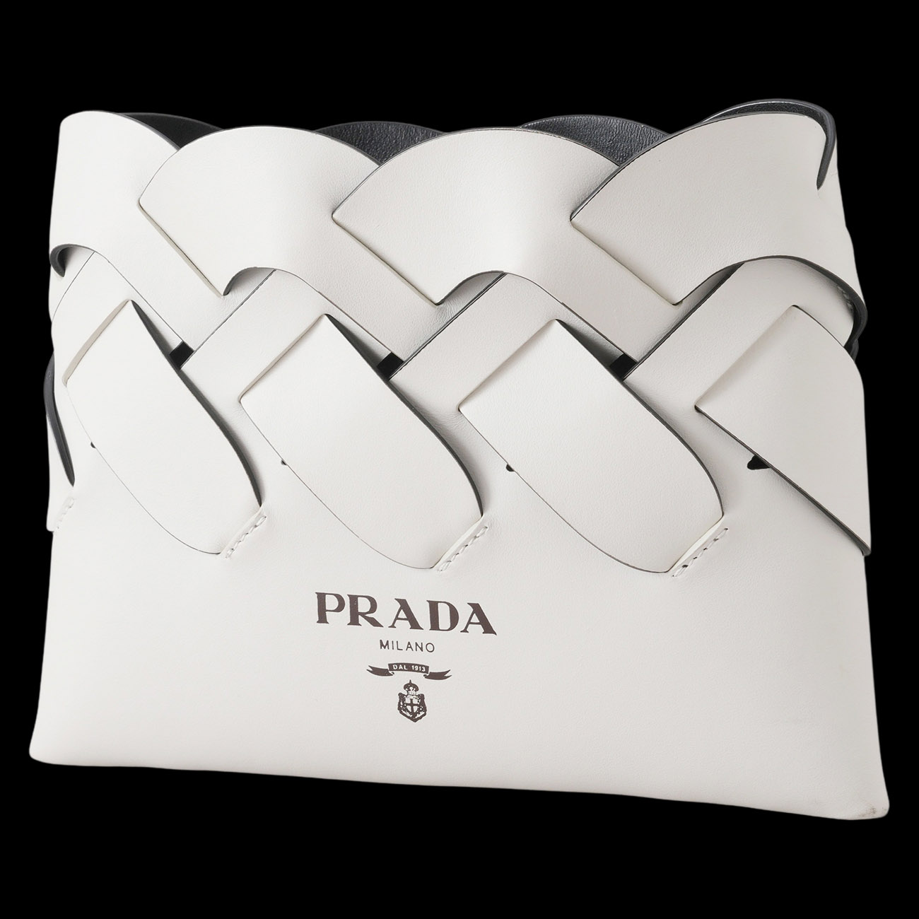PRADA(USED)프라다 우븐 숄더백