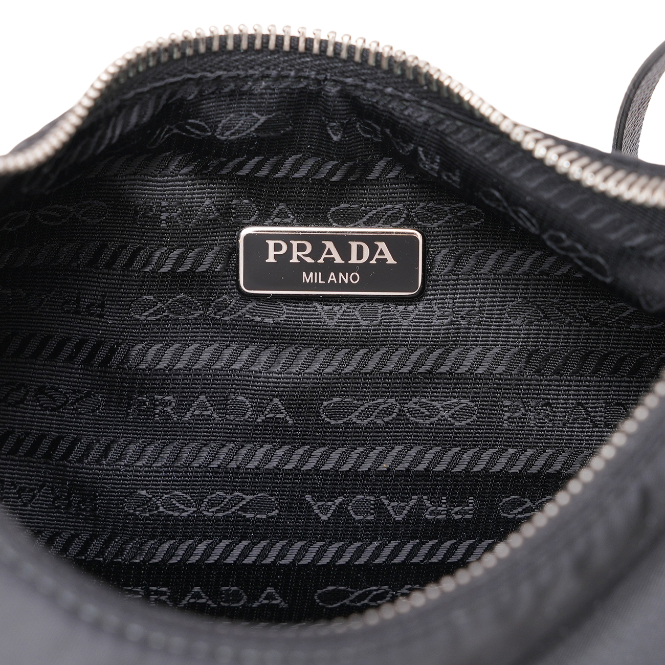 PRADA(USED)프라다 1BH204 리나일론 테수토 체인 호보백
