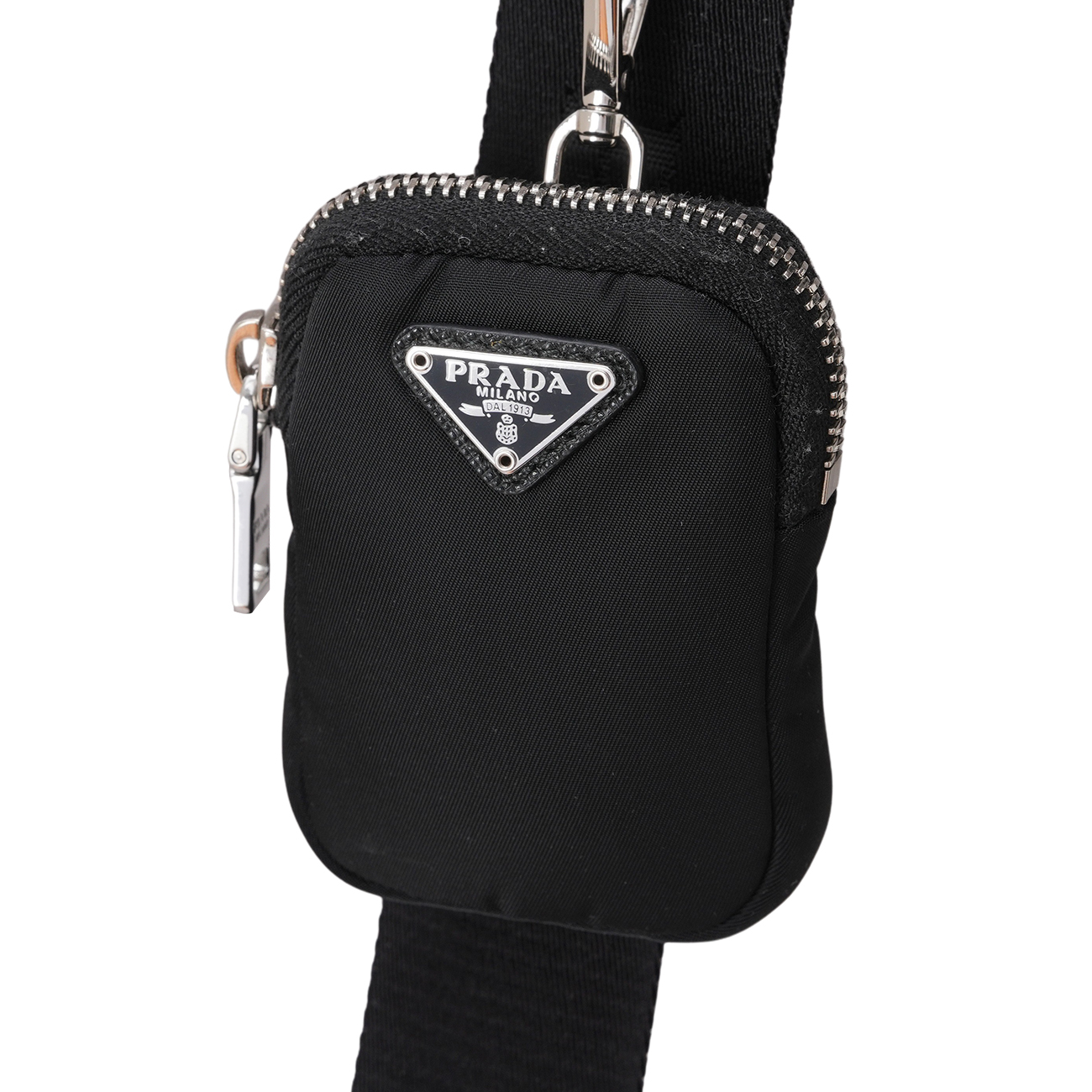 PRADA(USED)프라다 1BH204 리나일론 테수토 체인 호보백