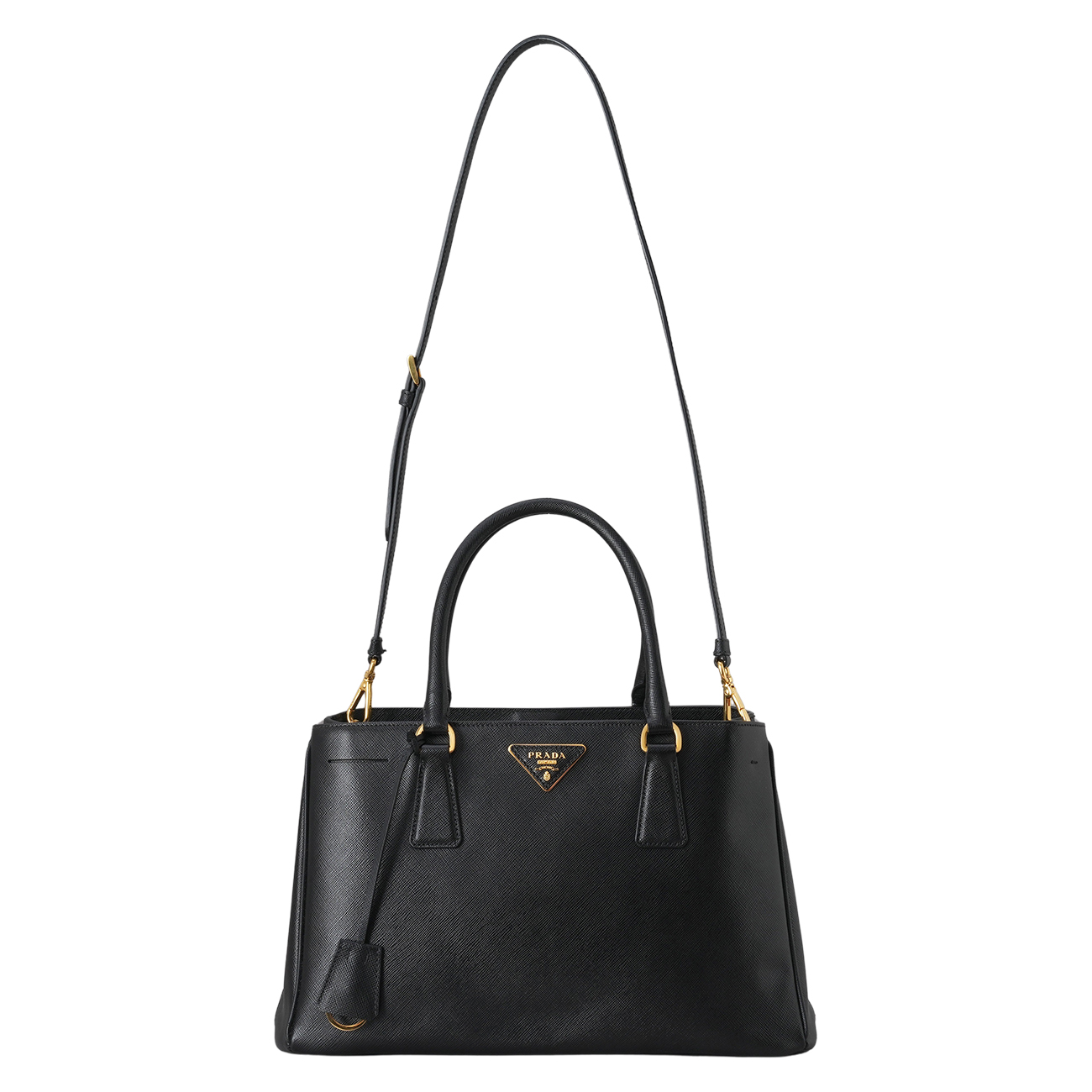 PRADA(USED)프라다 사피아노 럭스 토트겸 숄더백