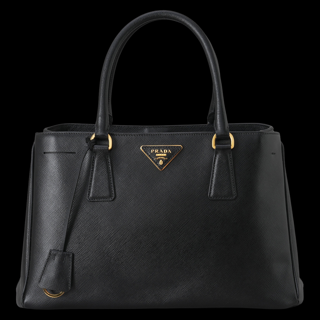 PRADA(USED)프라다 사피아노 럭스 토트겸 숄더백