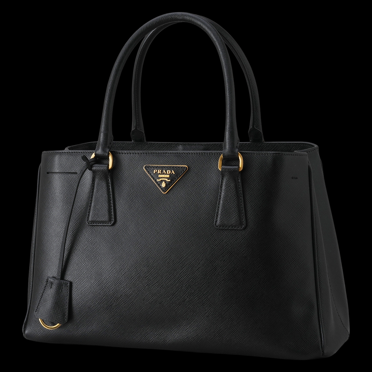 PRADA(USED)프라다 사피아노 럭스 토트겸 숄더백