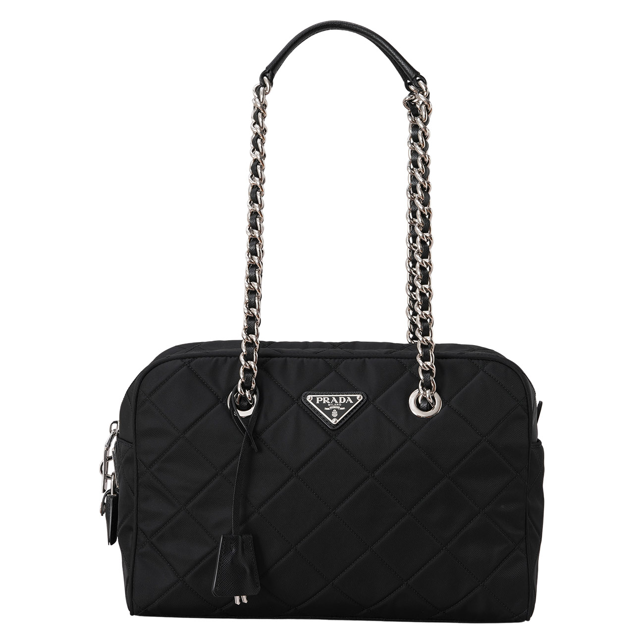 PRADA(USED)프라다 1BB906 리나일론 퀄팅 체인백
