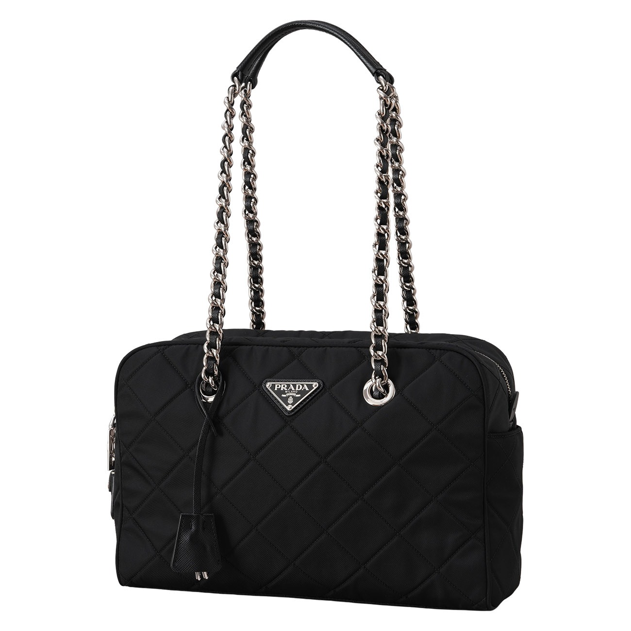 PRADA(USED)프라다 1BB906 리나일론 퀄팅 체인백