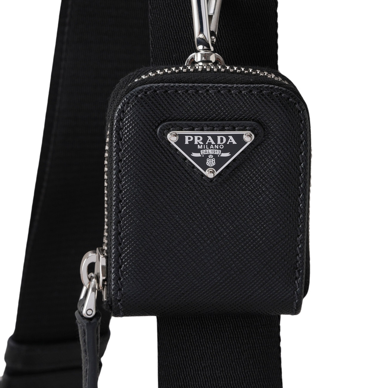 PRADA(USED)프라다 사피아노 삼각로고 숄더겸 크로스백