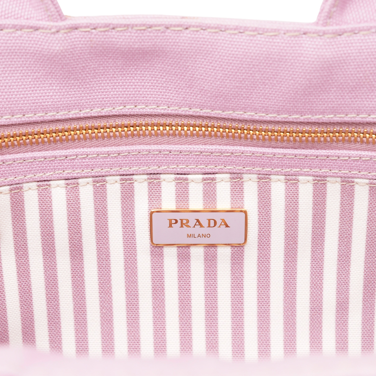 PRADA(USED)프라다 핑크 카나파백