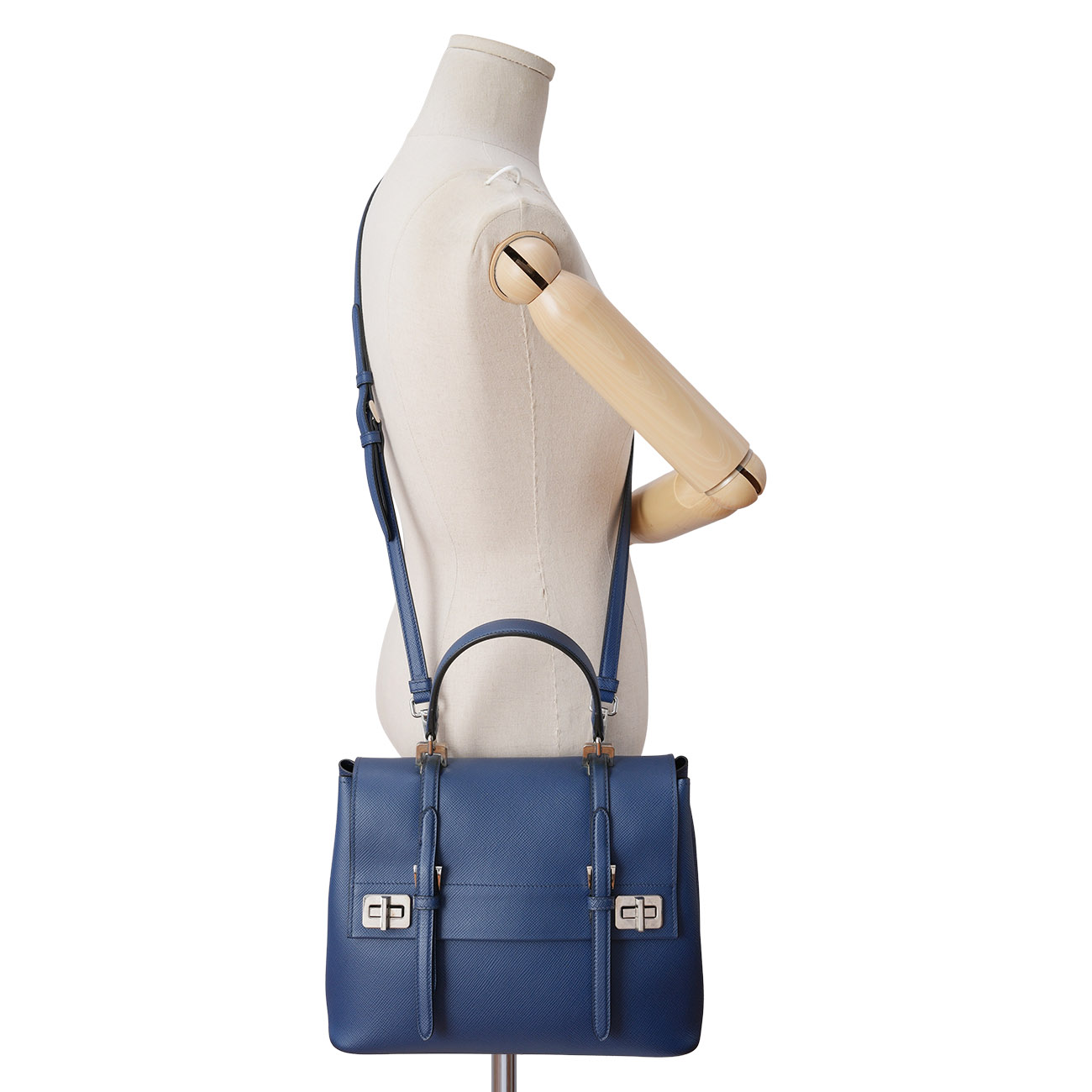 PRADA(USED)프라다 BN2821 사피아노 퀴르백