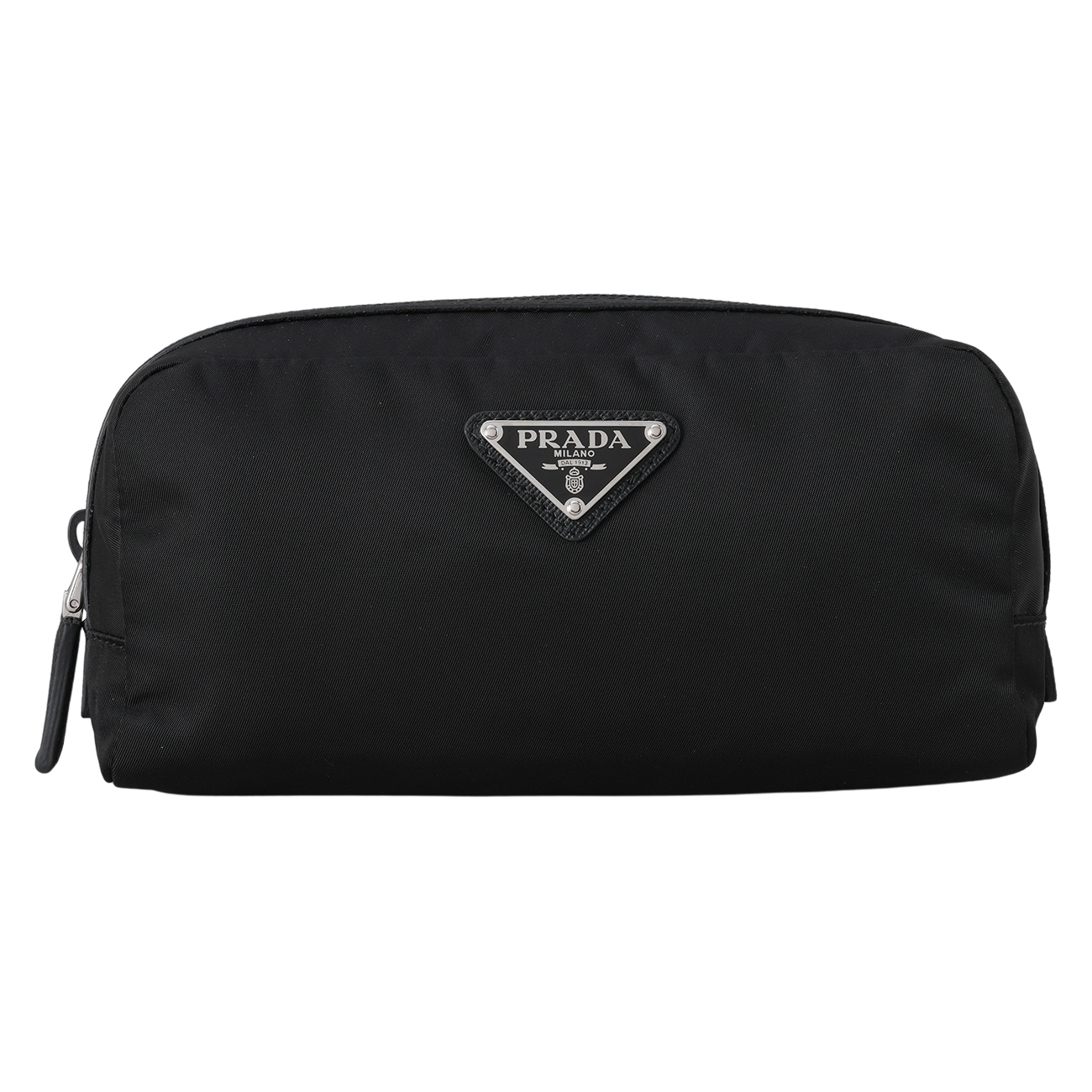 PRADA(USED)프라다 2NA045 리나일론 삼각로고 파우치