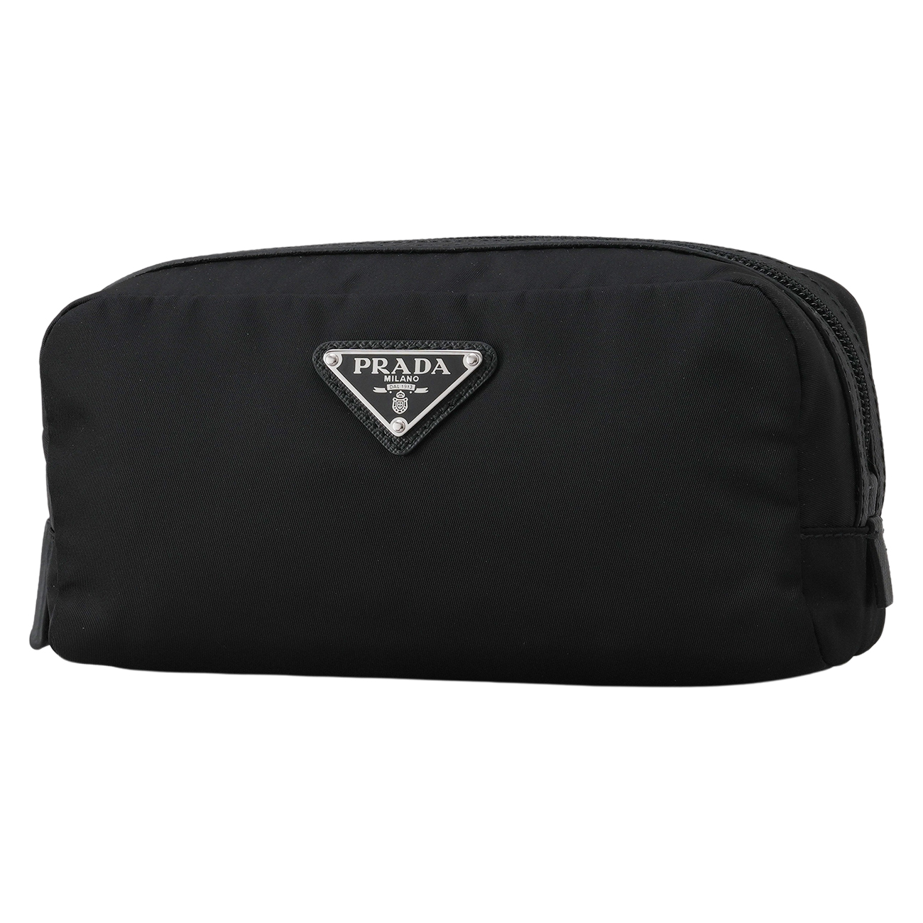 PRADA(USED)프라다 2NA045 리나일론 삼각로고 파우치