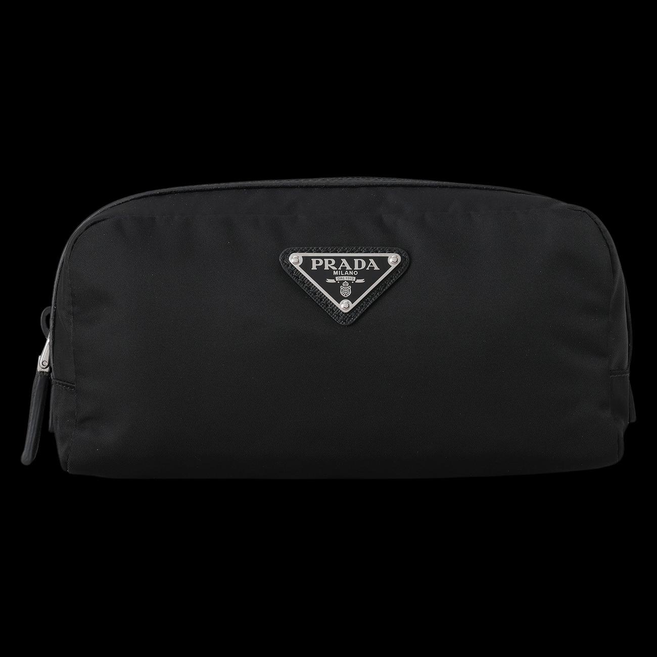 PRADA(USED)프라다 2NA045 리나일론 삼각로고 파우치