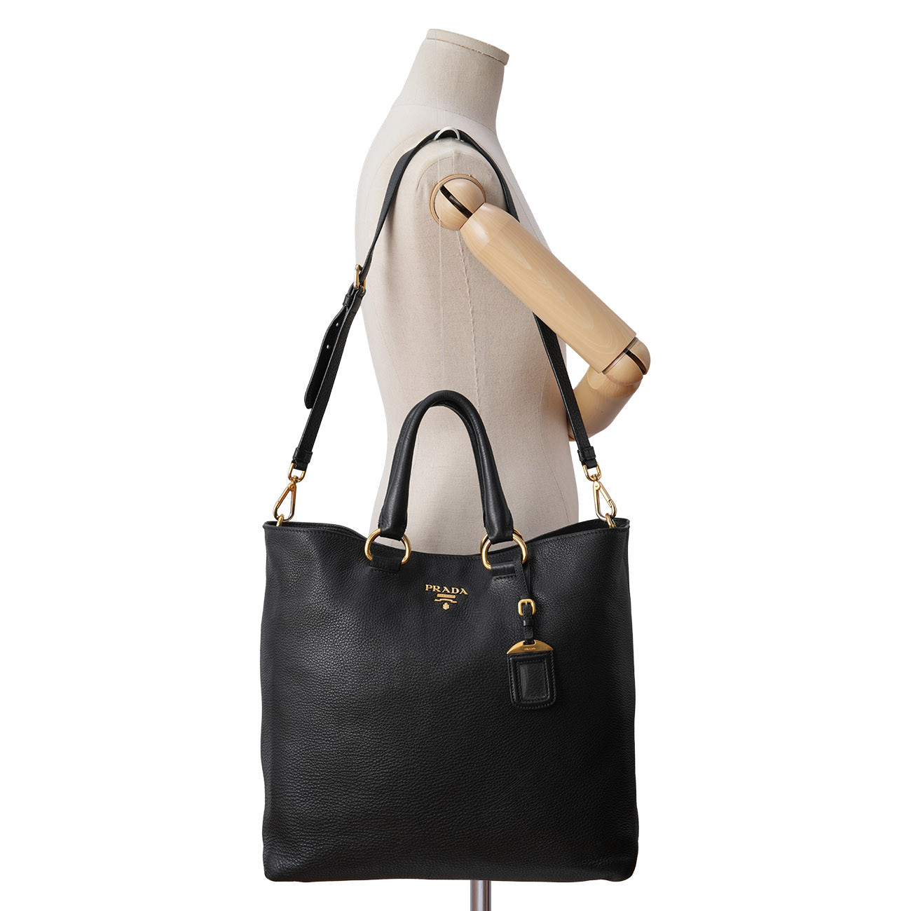 PRADA(USED)프라다 비텔로 다이노 토트겸 숄더백