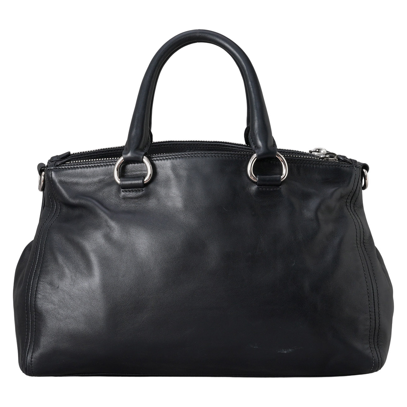 PRADA(USED)프라다 BN2324 비텔로 샤인 토트겸 숄더백