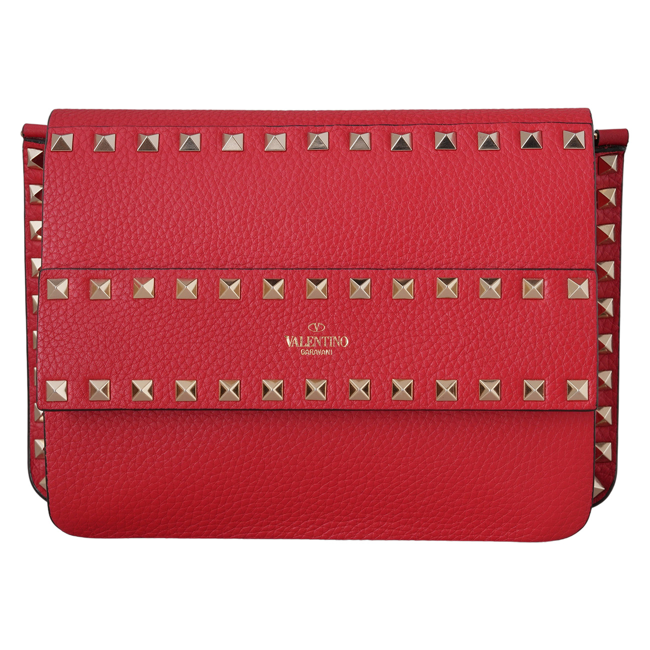 VALENTINO(USED)발렌티노 락스터드 크로스백 레드