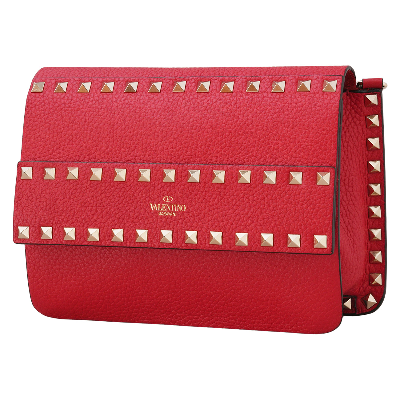 VALENTINO(USED)발렌티노 락스터드 크로스백 레드