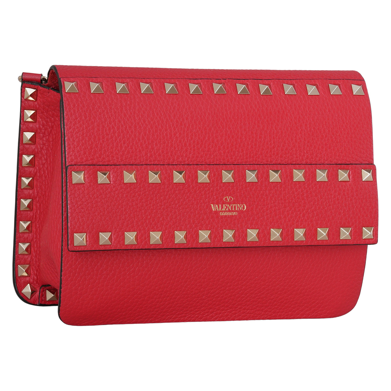 VALENTINO(USED)발렌티노 락스터드 크로스백 레드