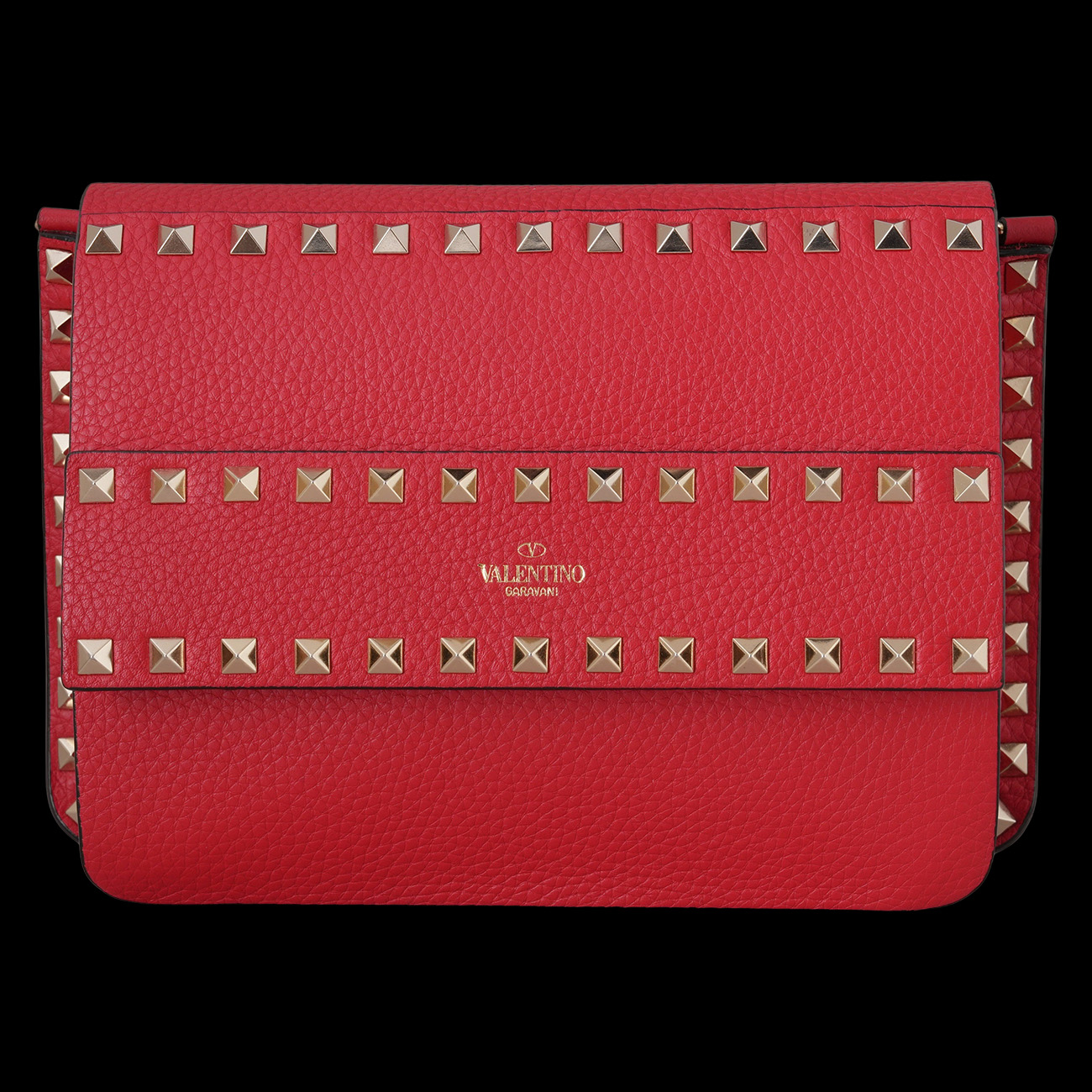 VALENTINO(USED)발렌티노 락스터드 크로스백 레드