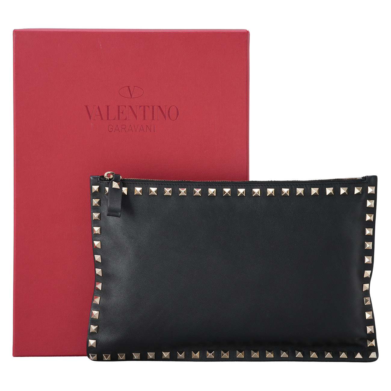 VALENTINO(USED)발렌티노 락스터드 클러치