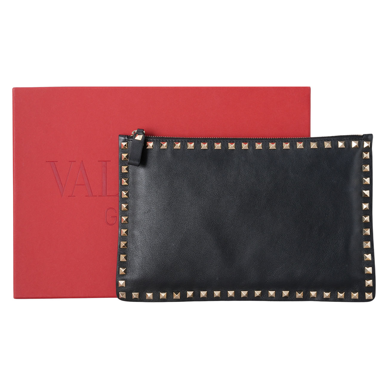 VALENTINO(USED)발렌티노 락스터드 클러치