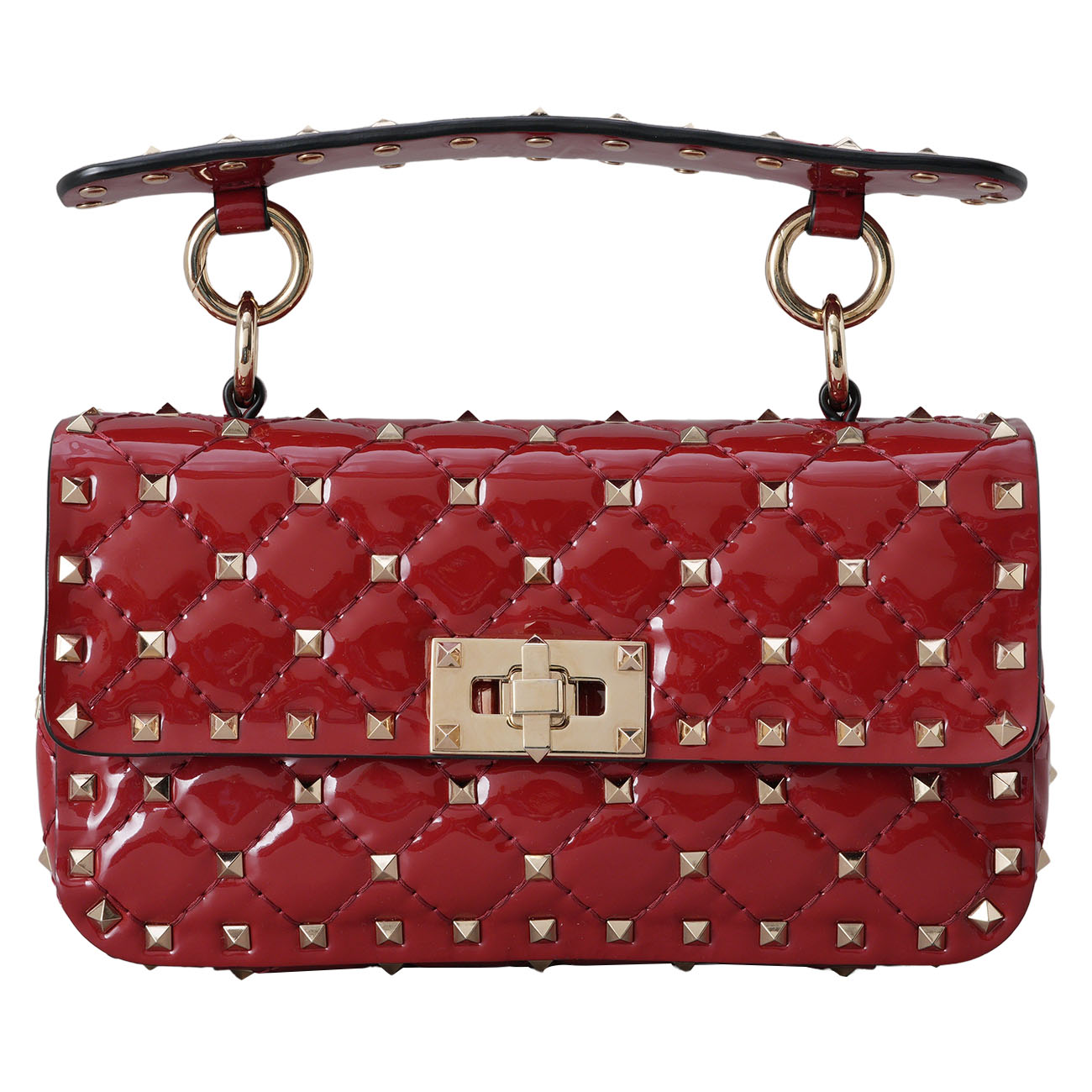 VALENTINO(USED)발렌티노 RW2B0123 가라바니 락스터드 미니 체인백