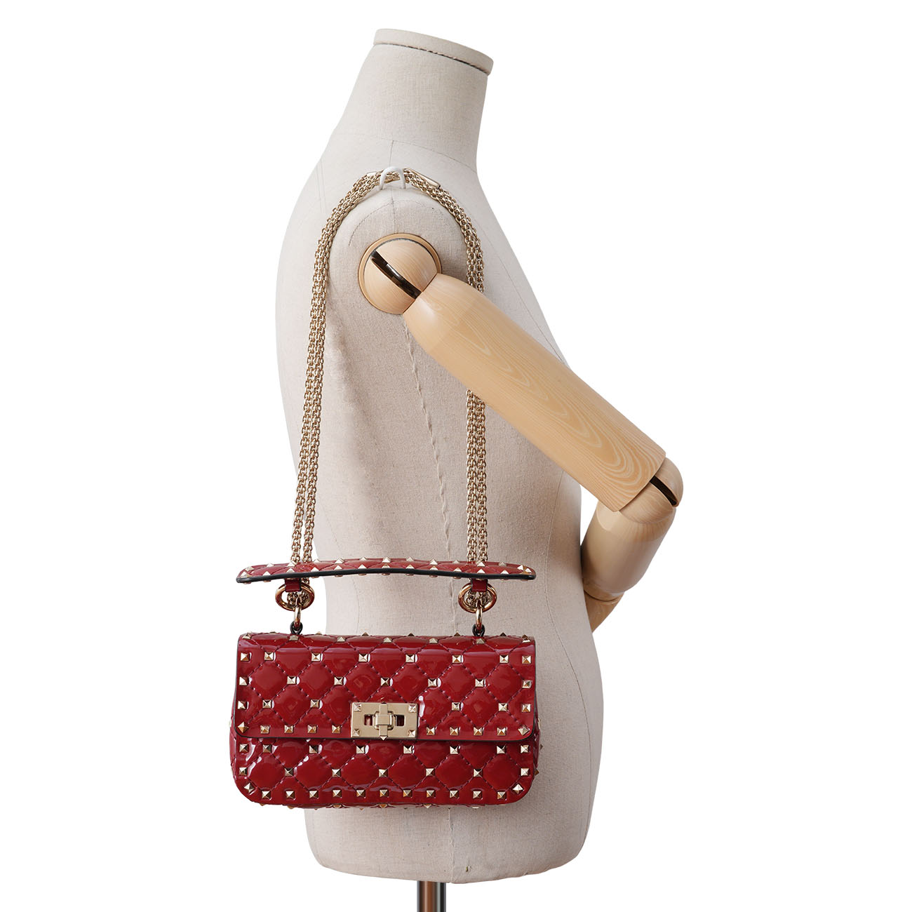 VALENTINO(USED)발렌티노 RW2B0123 가라바니 락스터드 미니 체인백