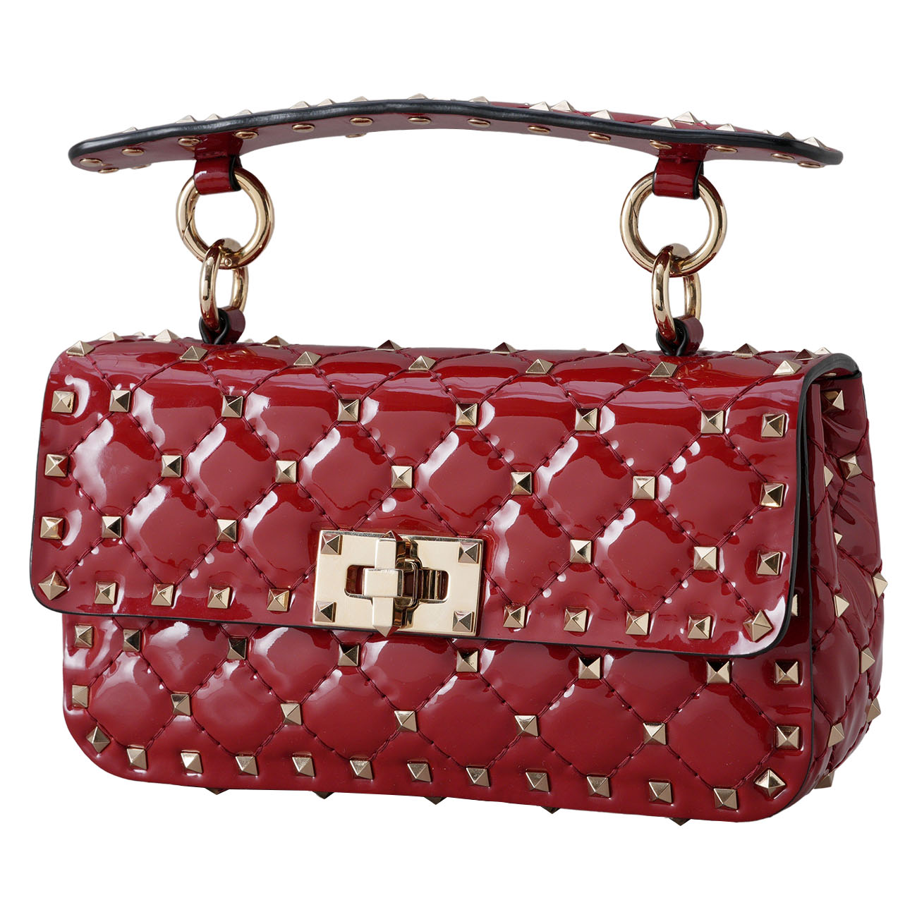 VALENTINO(USED)발렌티노 RW2B0123 가라바니 락스터드 미니 체인백