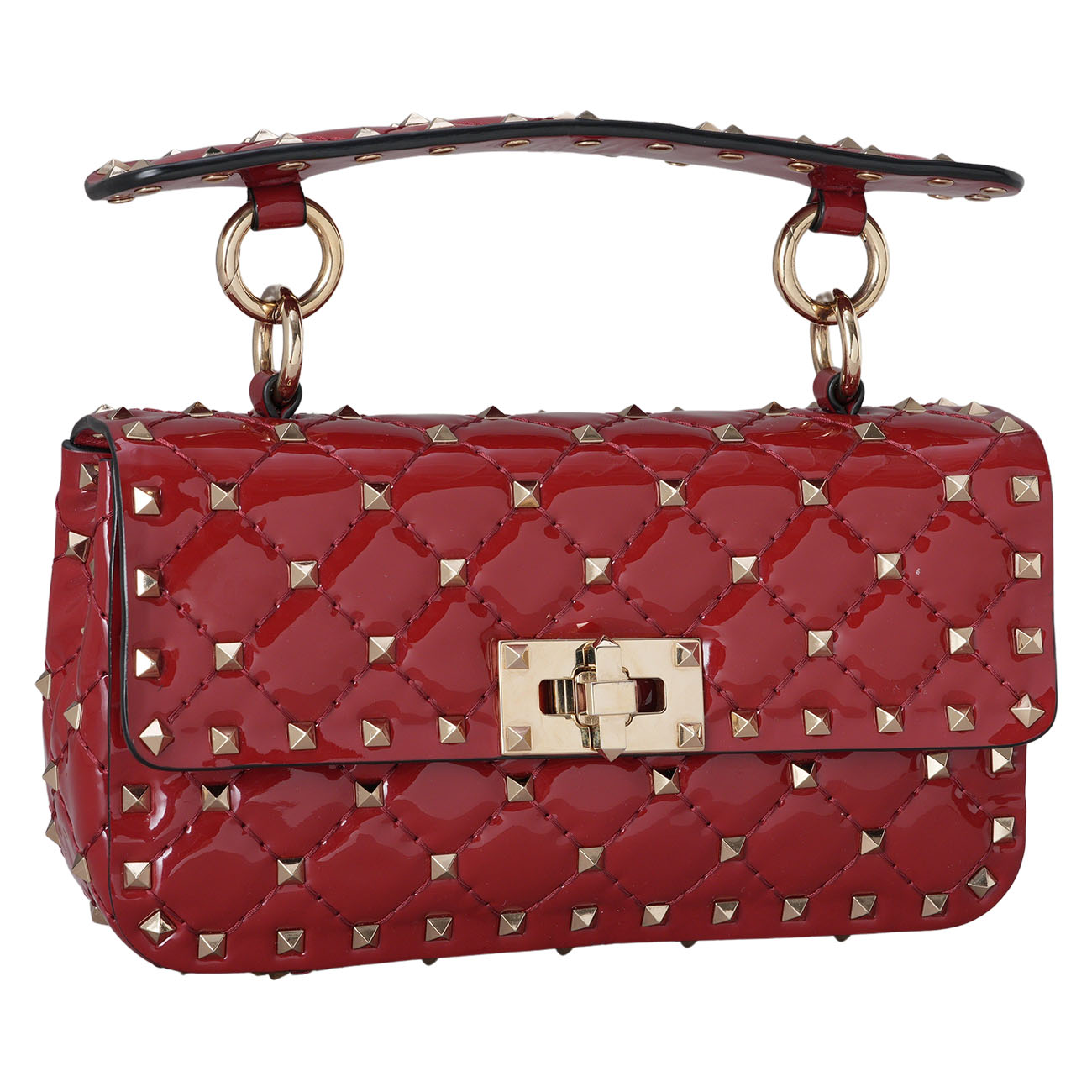 VALENTINO(USED)발렌티노 RW2B0123 가라바니 락스터드 미니 체인백