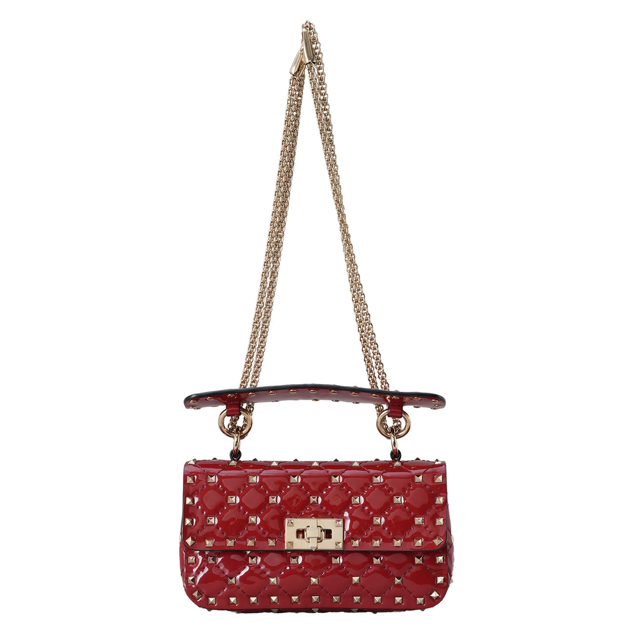 VALENTINO(USED)발렌티노 RW2B0123 가라바니 락스터드 미니 체인백