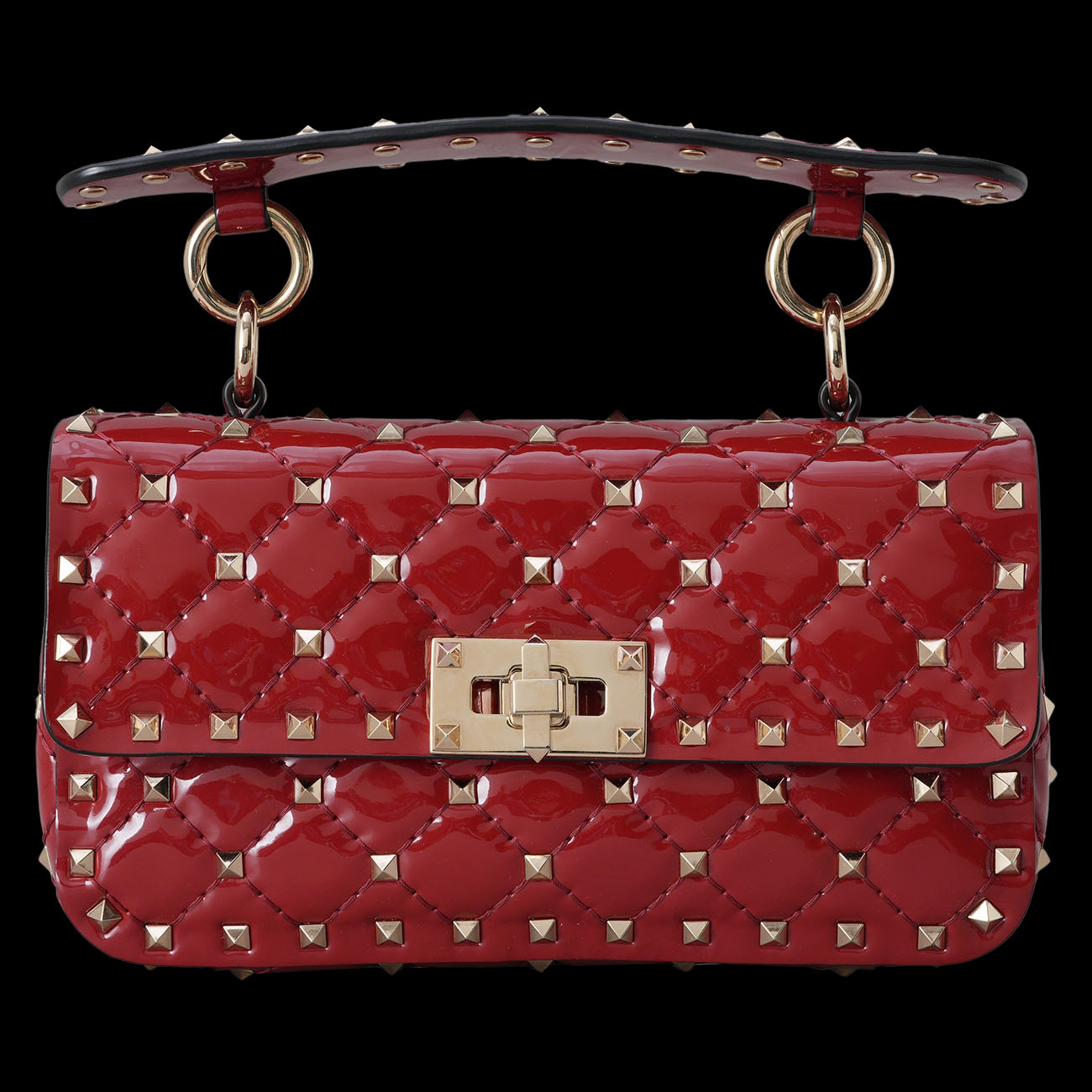 VALENTINO(USED)발렌티노 RW2B0123 가라바니 락스터드 미니 체인백