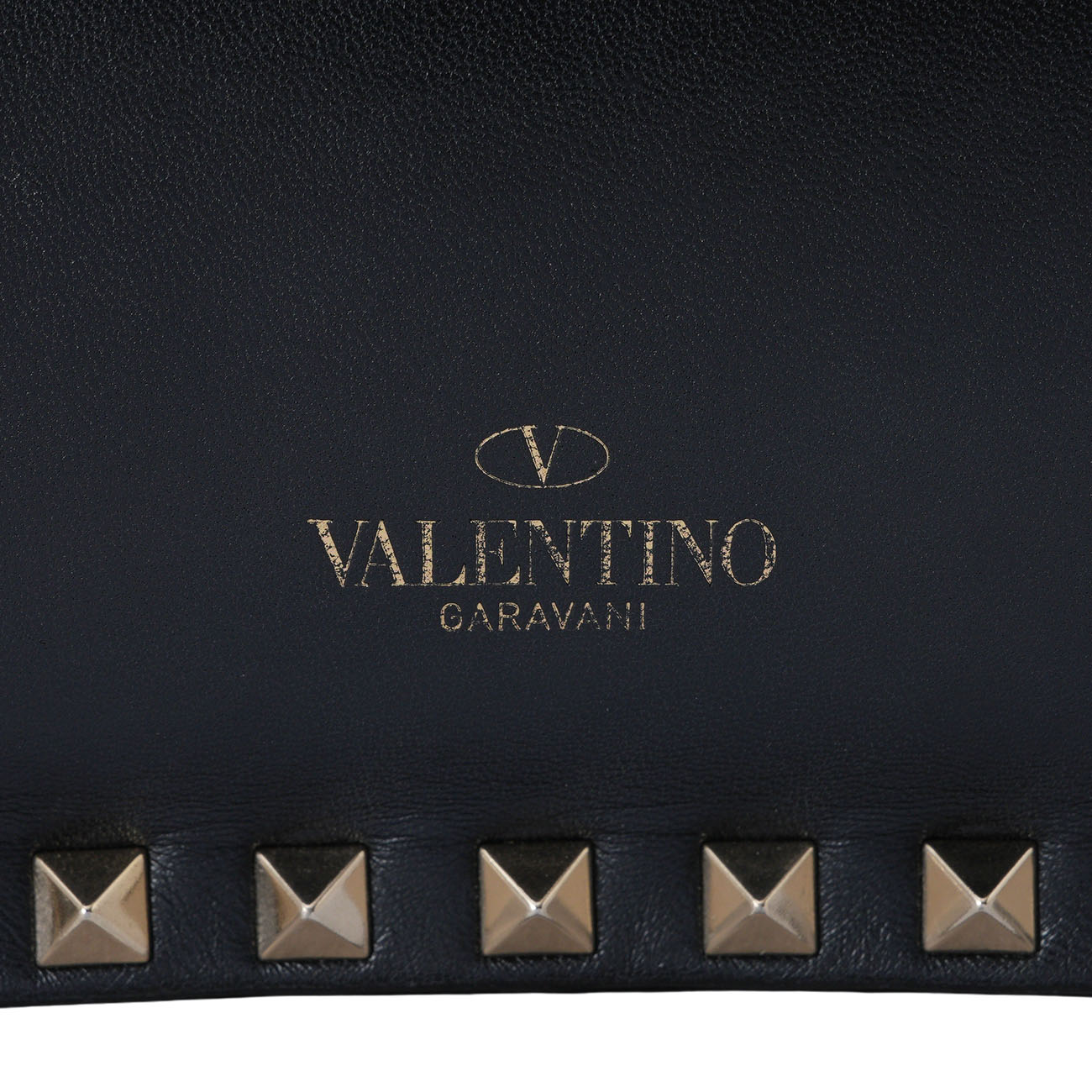 VALENTINO(USED)발렌티노 락스터드 플랩 클러치