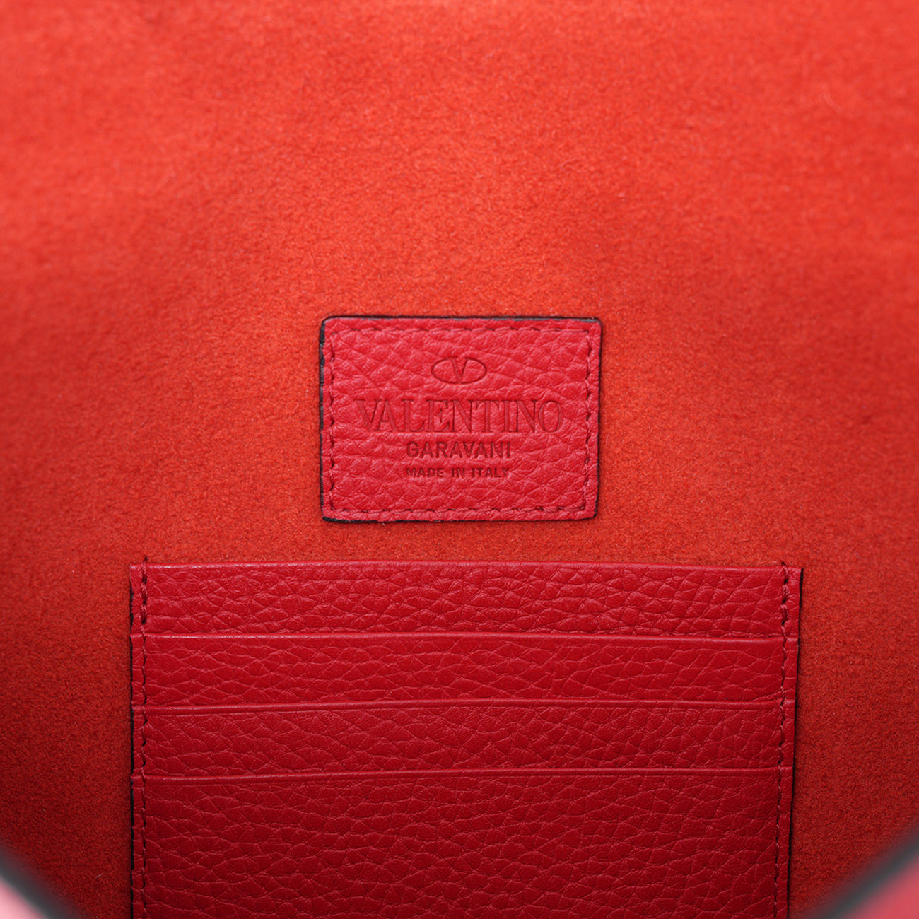 VALENTINO(USED)발렌티노 락스터드 플랩 클러치
