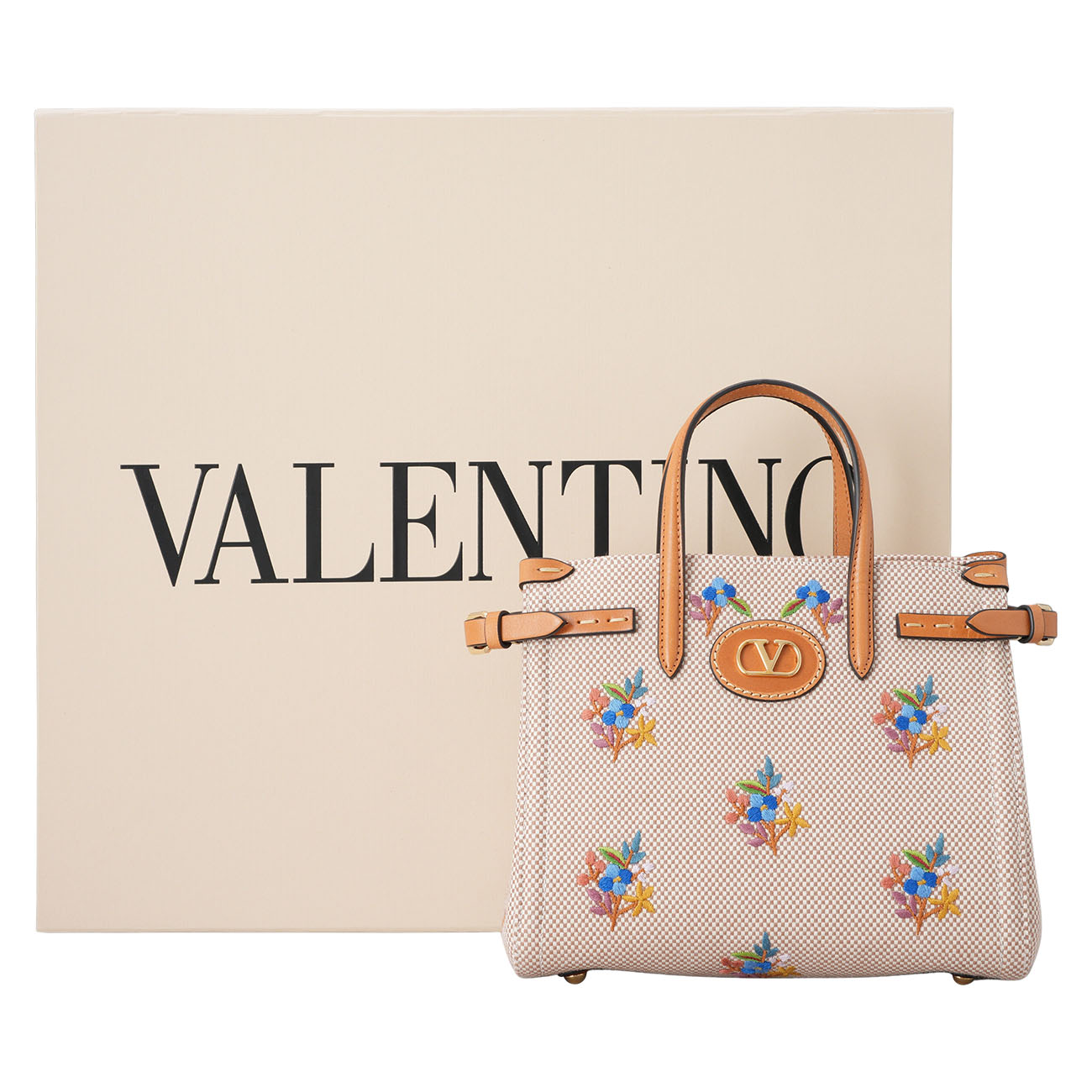 VALENTINO(USED)발렌티노 가라바니 캔버스 토트백