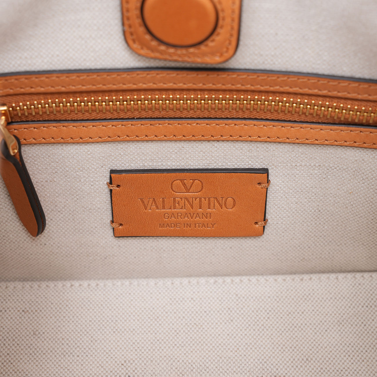 VALENTINO(USED)발렌티노 가라바니 캔버스 토트백