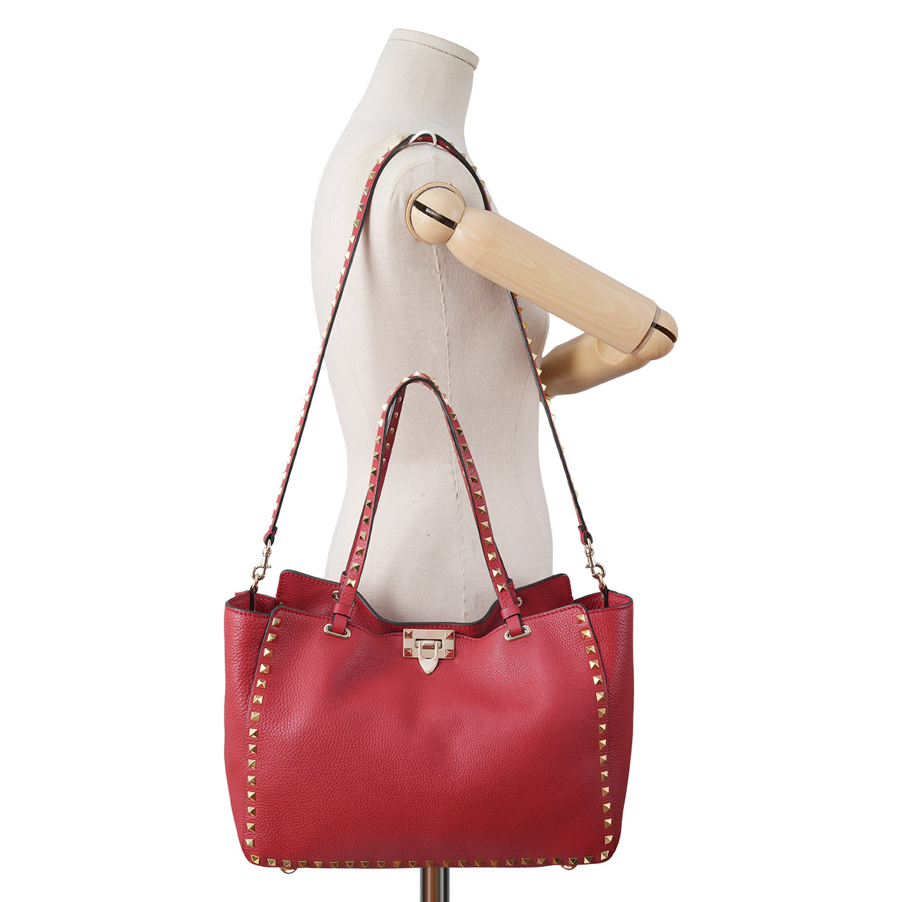 VALENTINO(USED)발렌티노 캔디 스터드 쇼퍼백