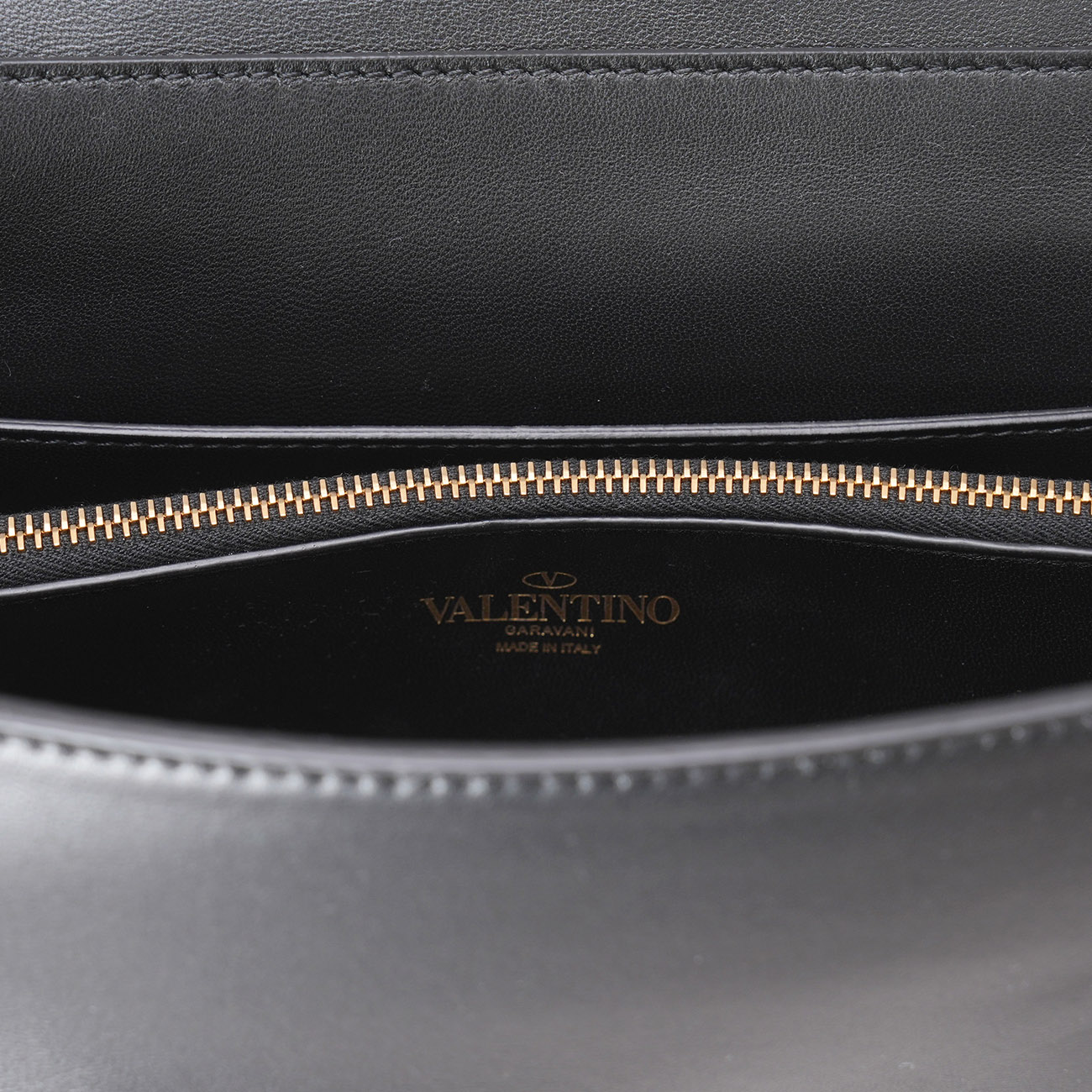 VALENTINO(USED)발렌티노 V로고 락스터드 체인 숄더백
