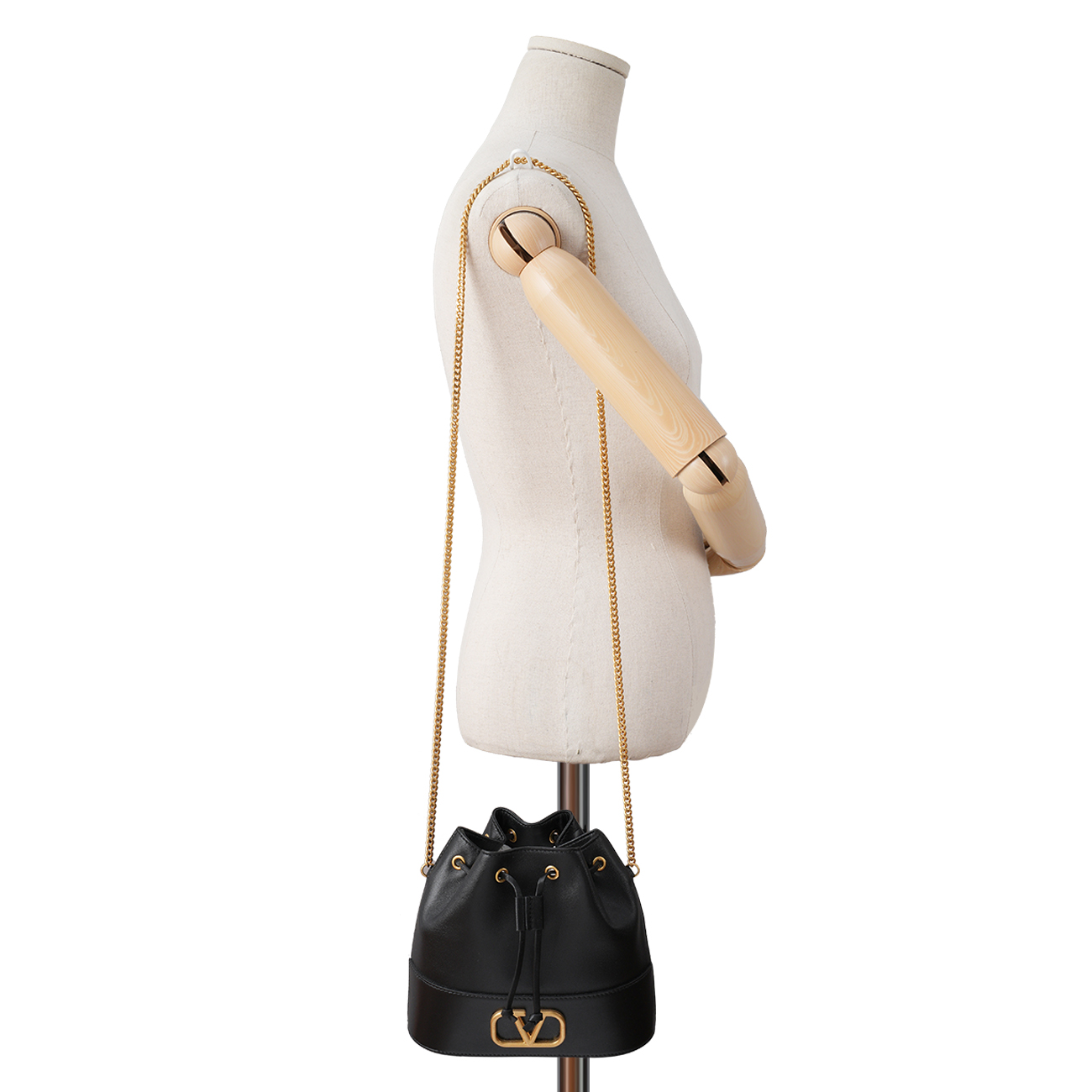 VALENTINO(USED)발렌티노 V로고 체인 버킷백