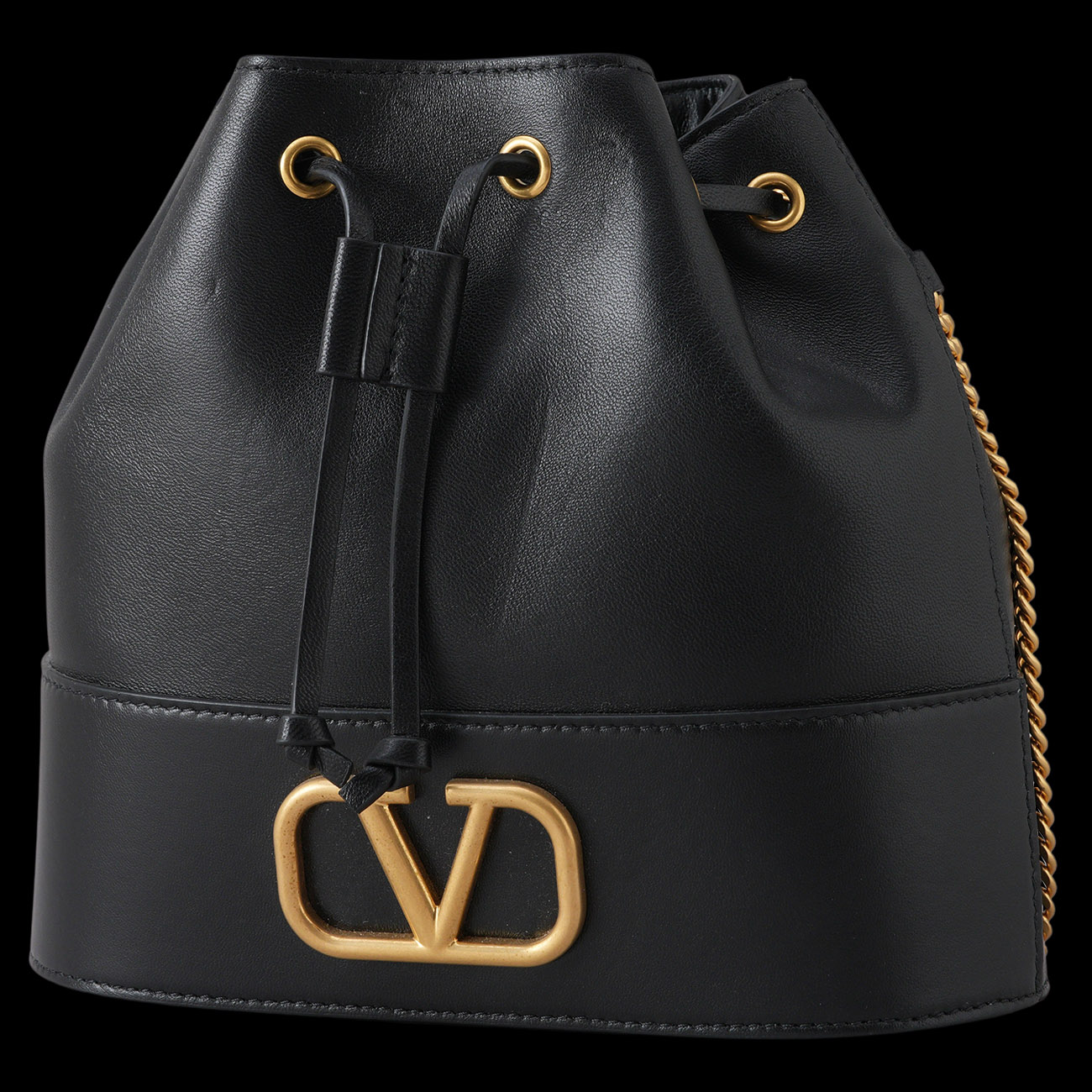 VALENTINO(USED)발렌티노 V로고 체인 버킷백