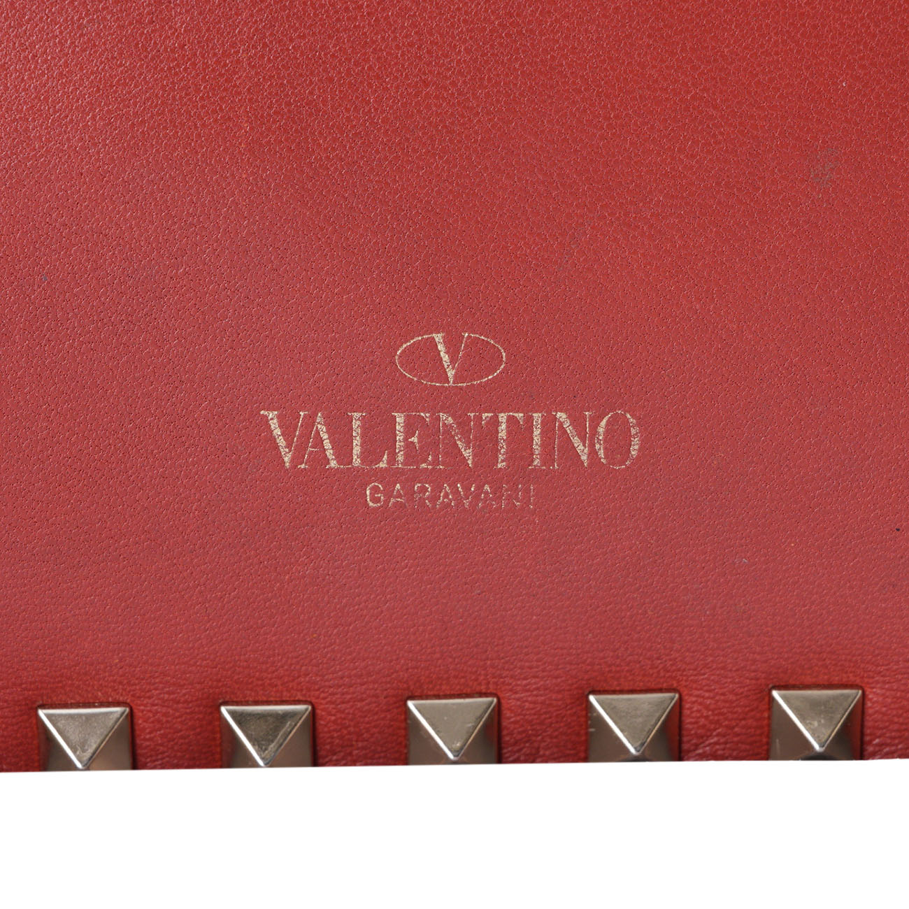 VALENTINO(USED)발렌티노 락스터드 플랩 클러치