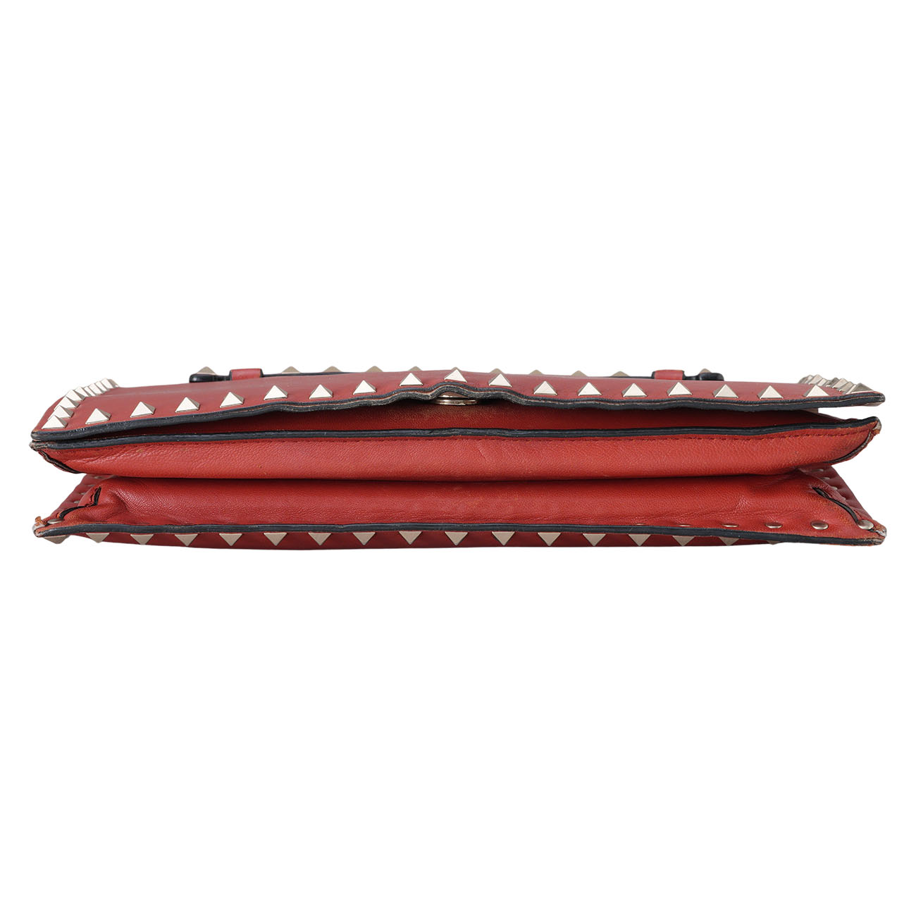 VALENTINO(USED)발렌티노 락스터드 플랩 클러치