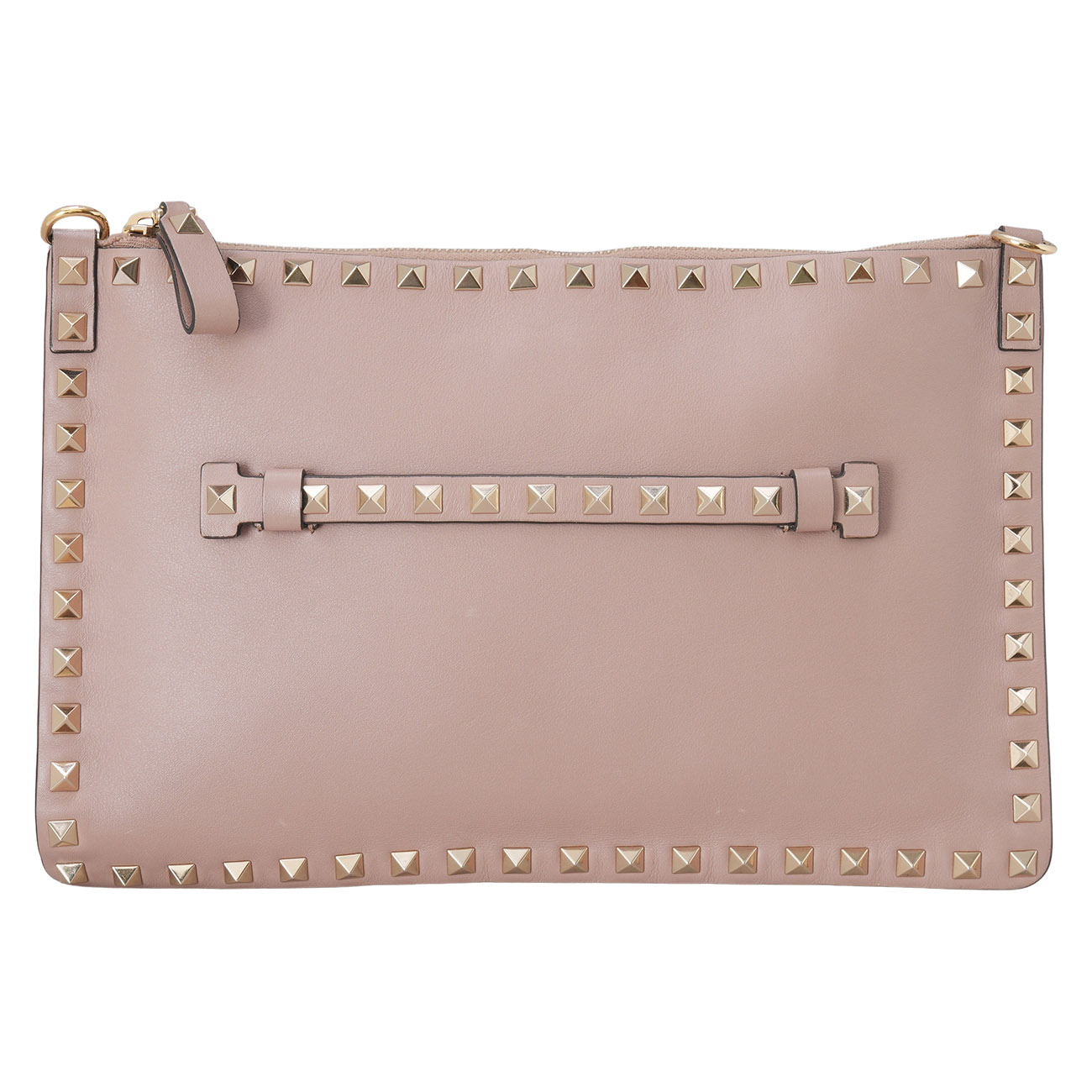 VALENTINO(USED)발렌티노 락스터드 클러치겸 크로스백