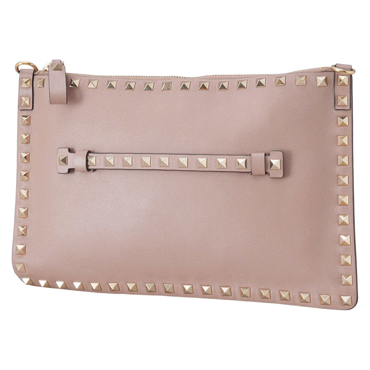 VALENTINO(USED)발렌티노 락스터드 클러치겸 크로스백
